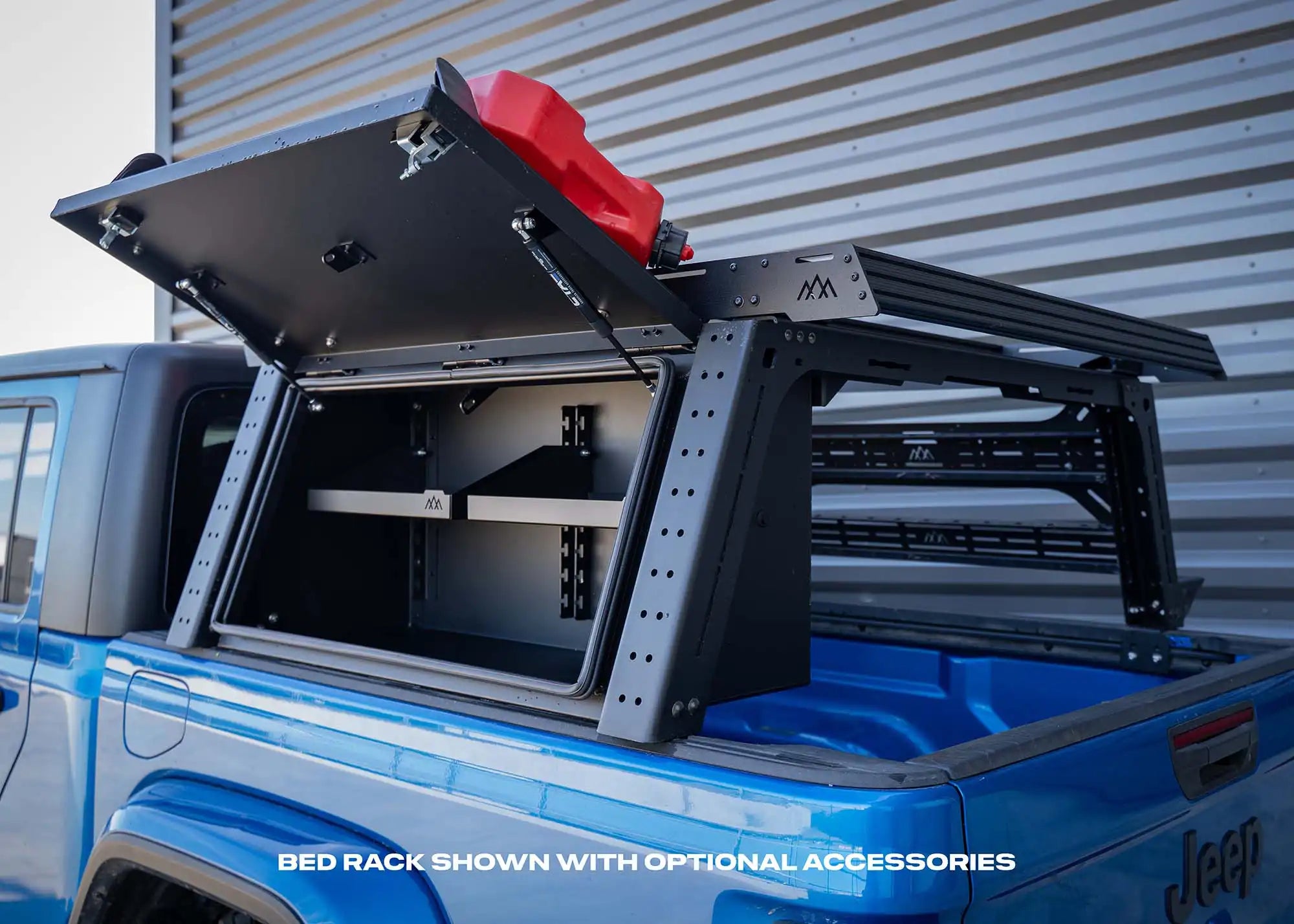 Jeep Gladiator Overland Bed Rack (2020 - 2026) - Spirit of 1876Backwoods Adventure Mods