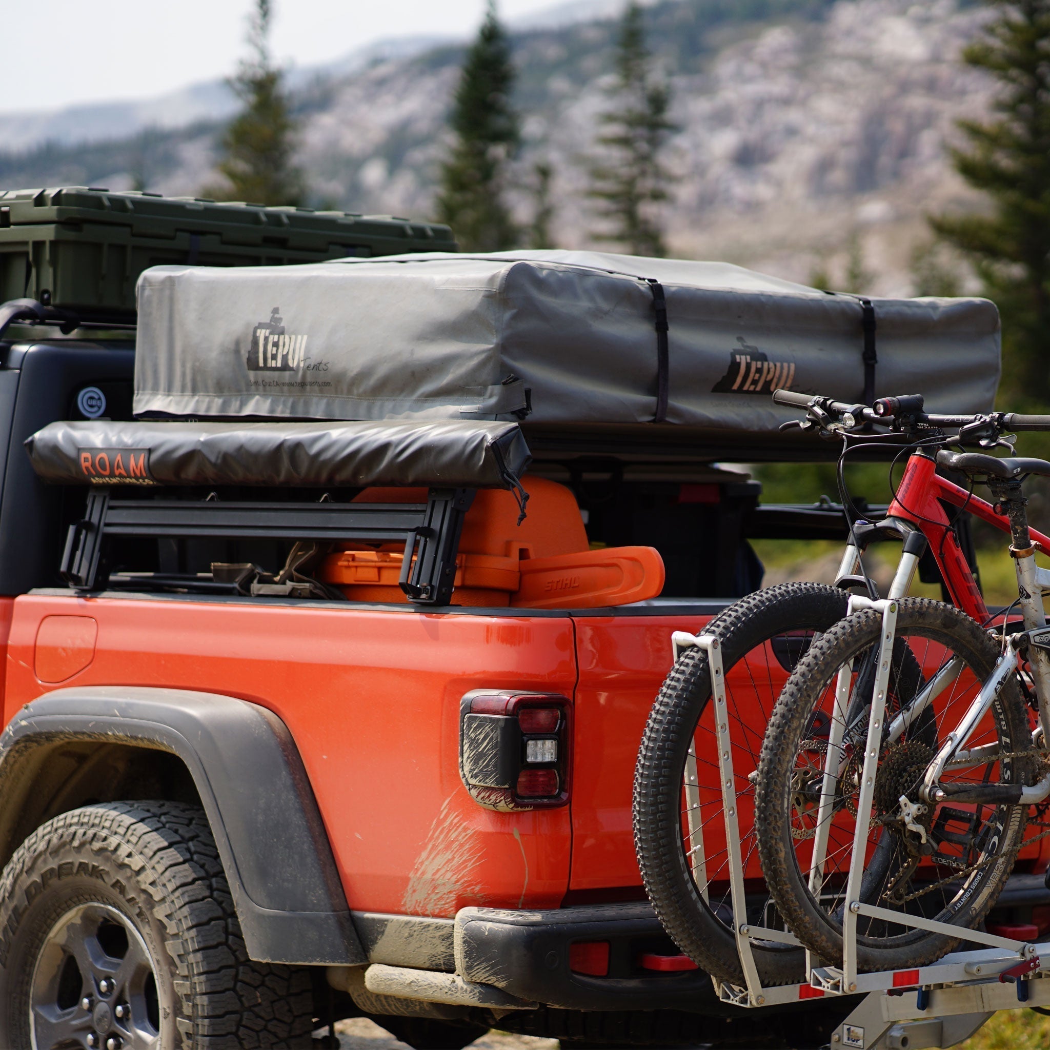 Jeep Gladiator Bed Rack | XTR3 Popular Builds + MOLLE Packages - Spirit of 1876 - Xtrusion Overland