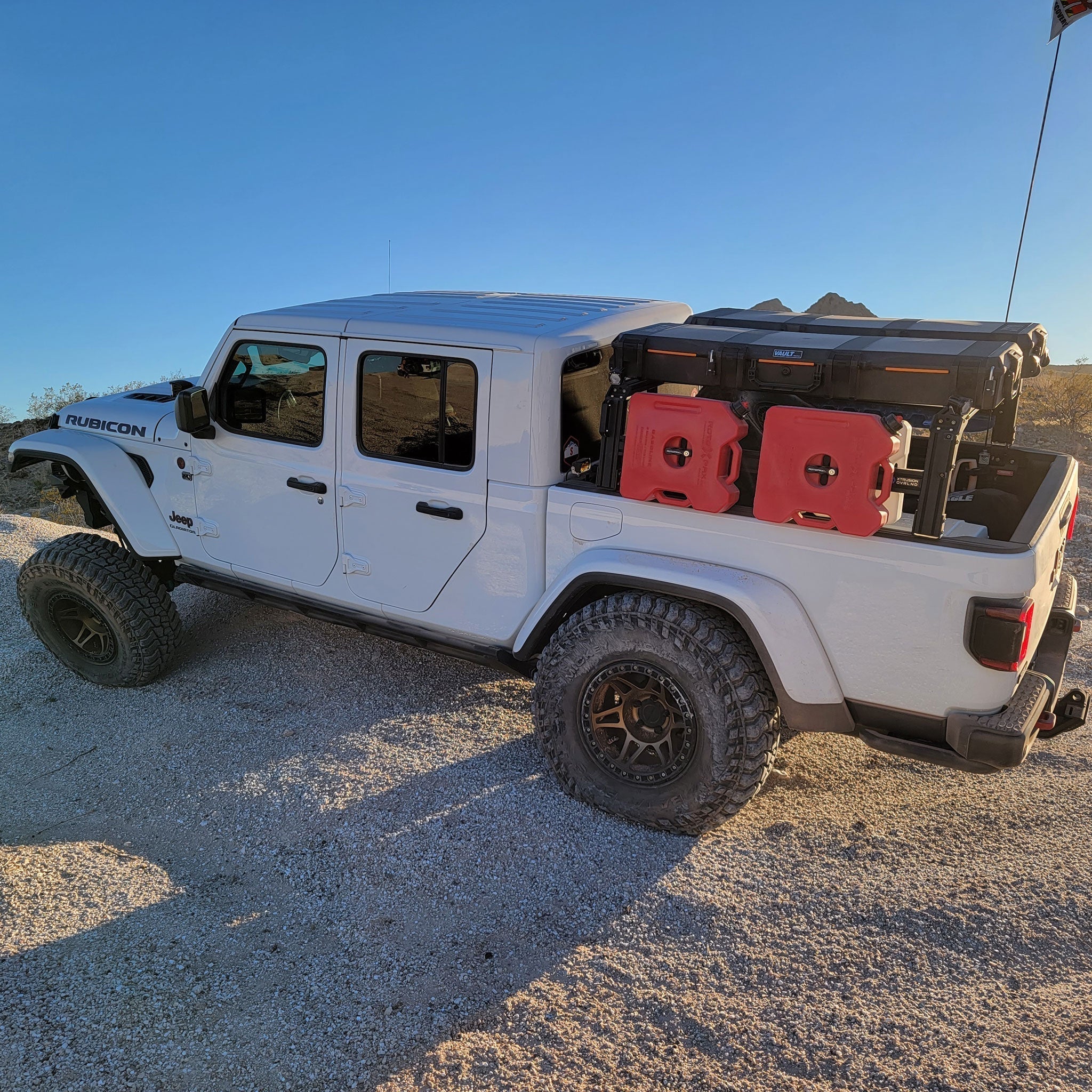 Jeep Gladiator Bed Rack | XTR3 Popular Builds + MOLLE Packages - Spirit of 1876 - Xtrusion Overland