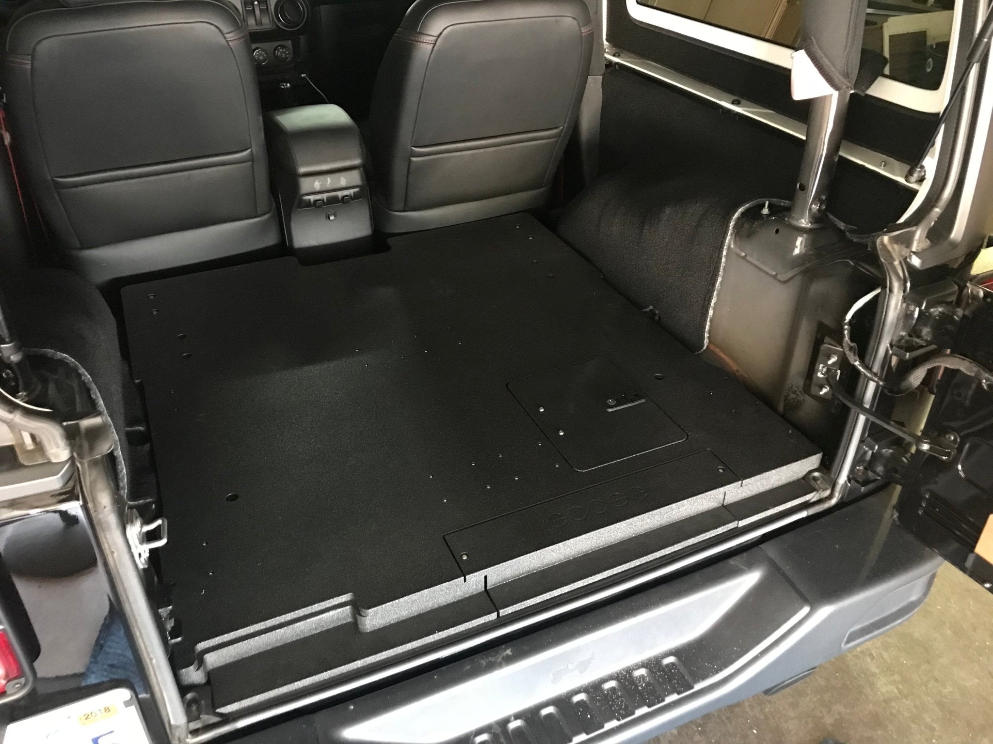 Jeep Wrangler 2007 - 2018 JK 2 Door - Rear Plate Systems - Spirit of 1876 - Goose Gear