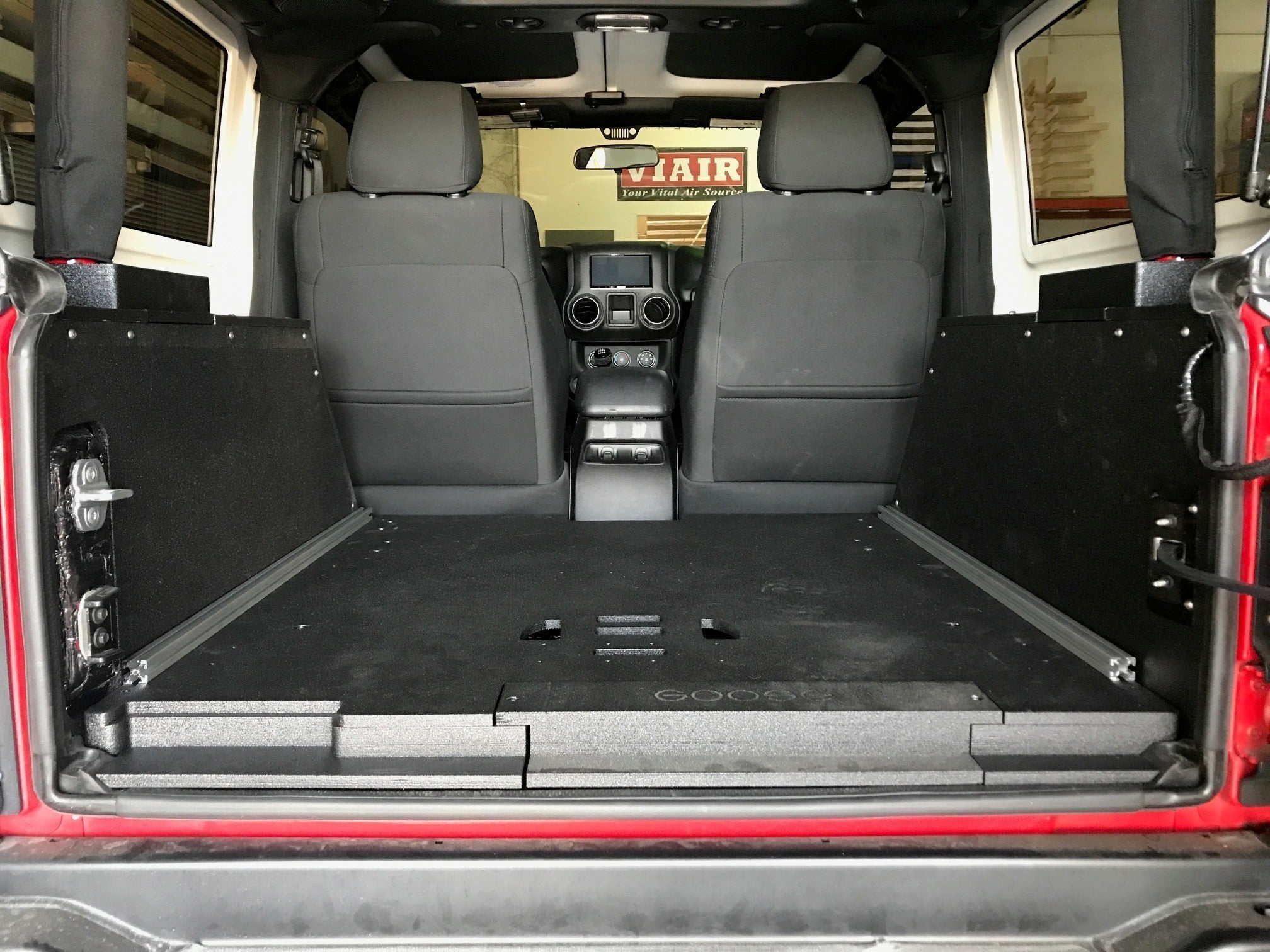 Jeep Wrangler 2007 - 2018 JK 2 Door - Side Cubbies - Spirit of 1876 - Goose Gear