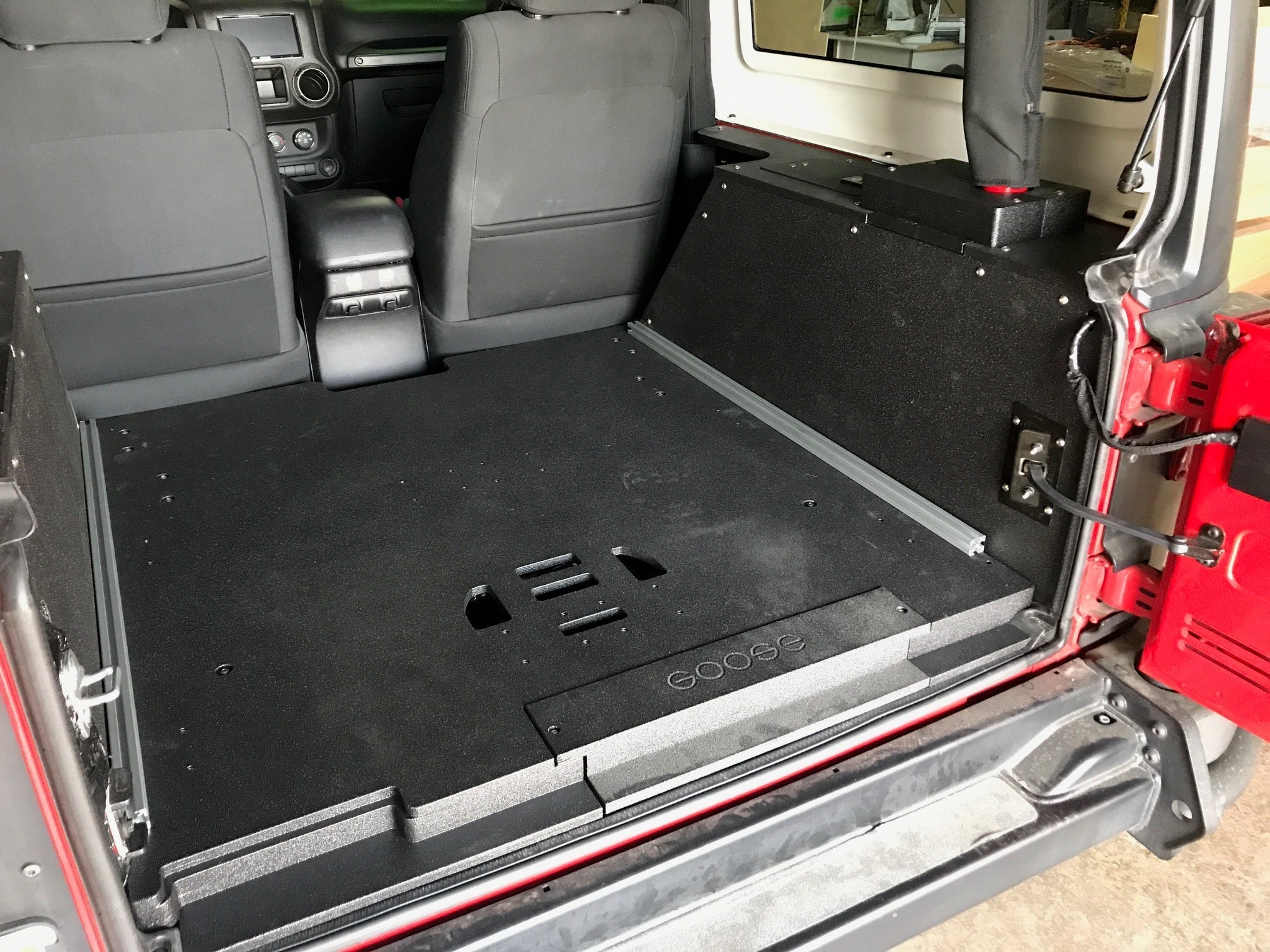 Jeep Wrangler 2007 - 2018 JK 2 Door - Side Cubbies - Spirit of 1876 - Goose Gear