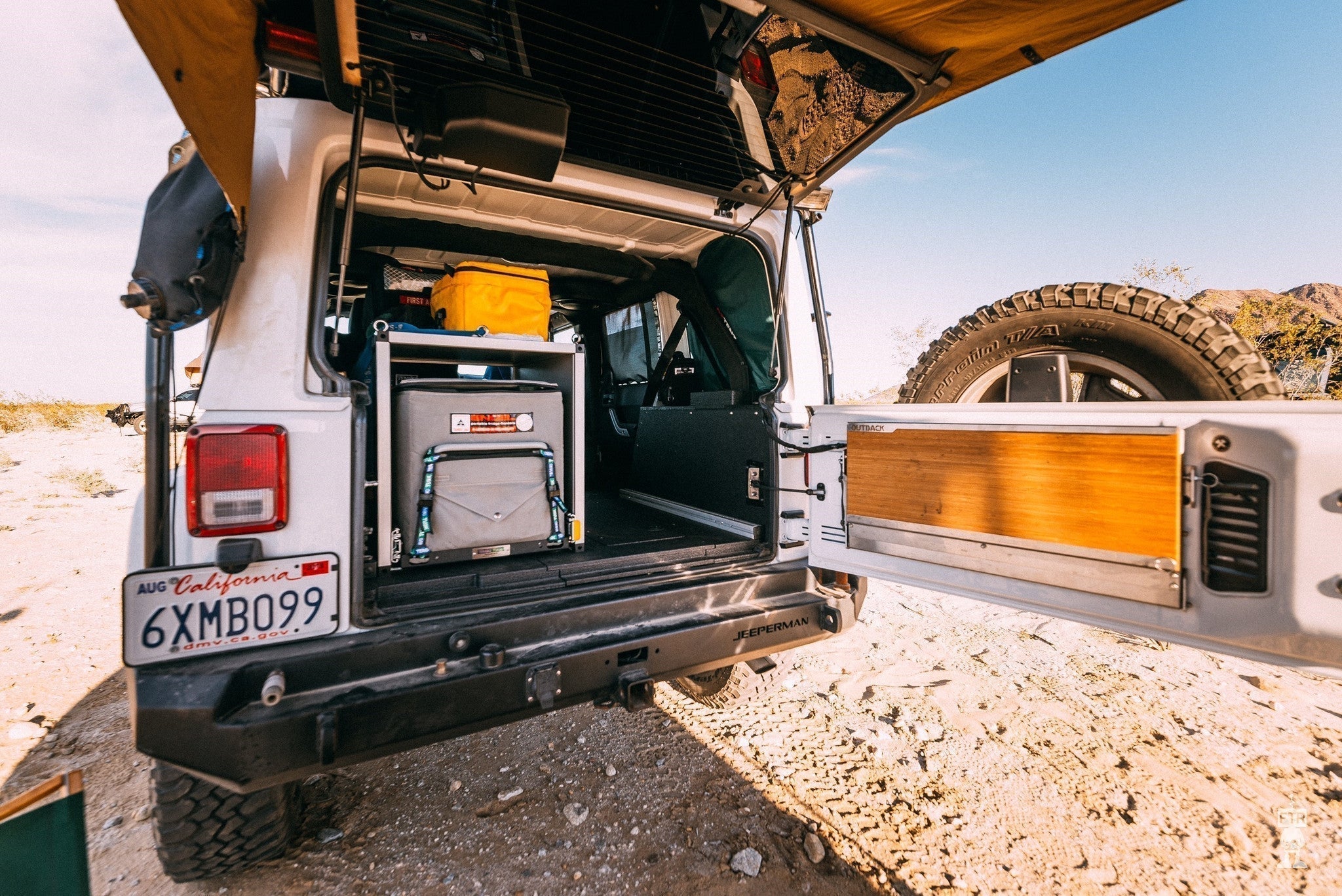 Jeep Wrangler 2007 - 2018 JKU 4 Door - Side Cubbies - Spirit of 1876 - Goose Gear