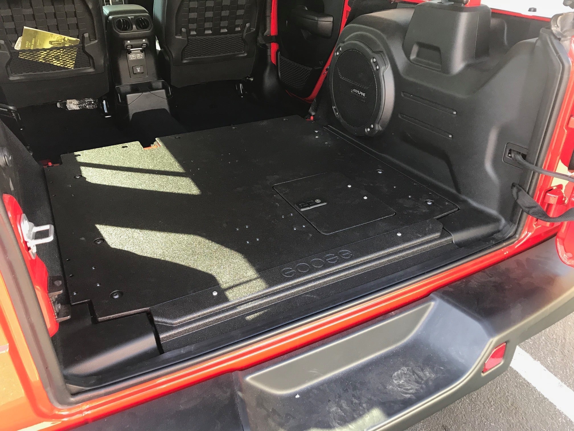 Jeep Wrangler 2021 - present 392 4 Door - Rear Plate System - Spirit of 1876 - Goose Gear