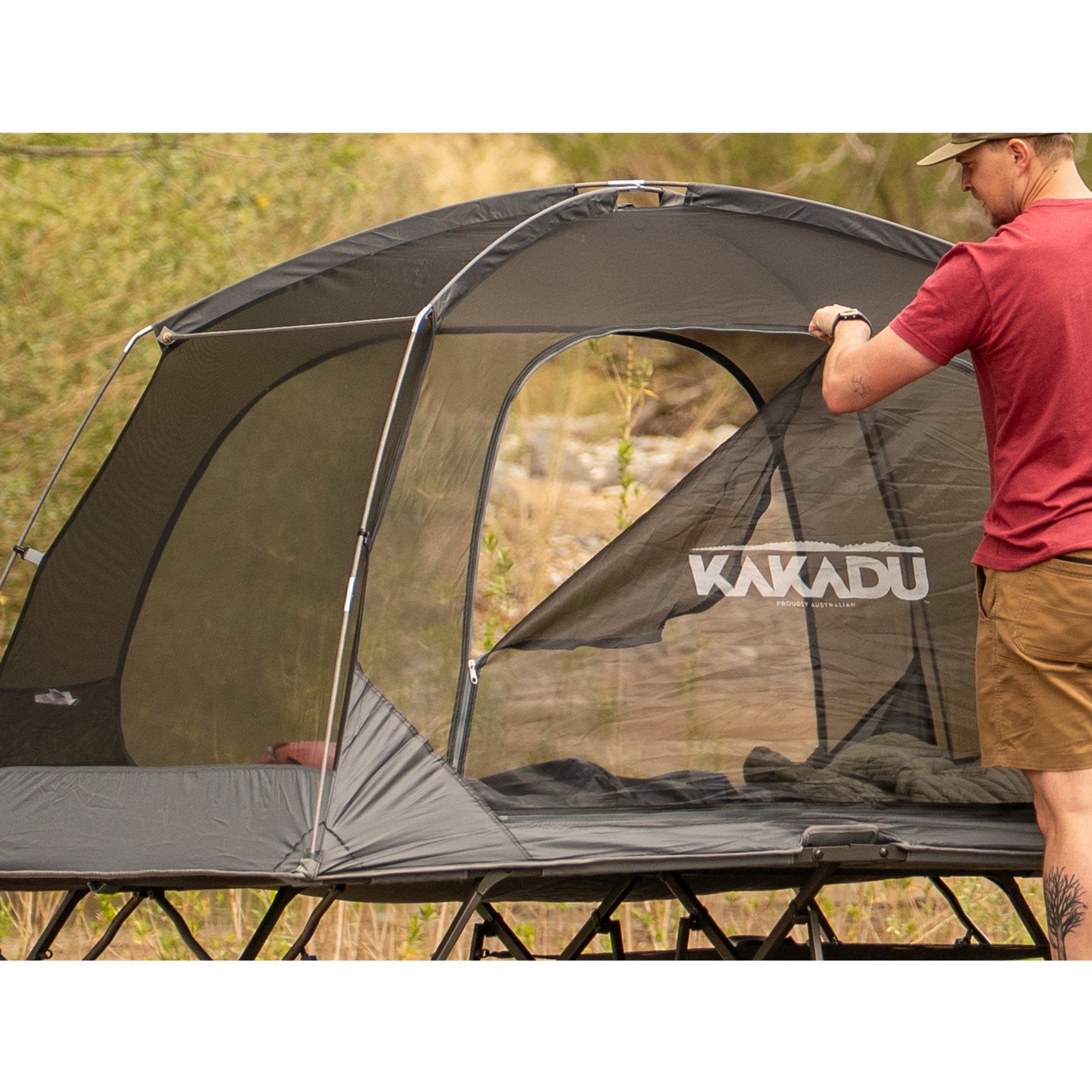 BlockOut® Cot Tent 2P - Spirit of 1876 - Kakadu