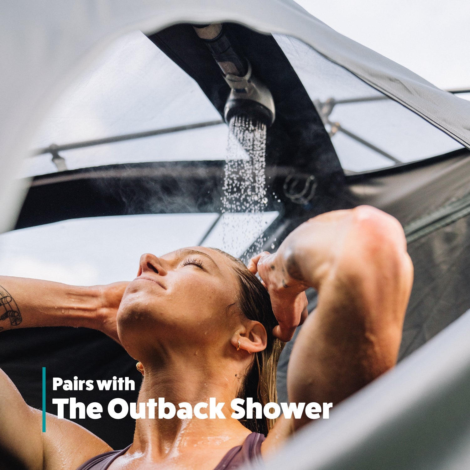 Outback Shower Tent Deluxe - Spirit of 1876 - Kakadu