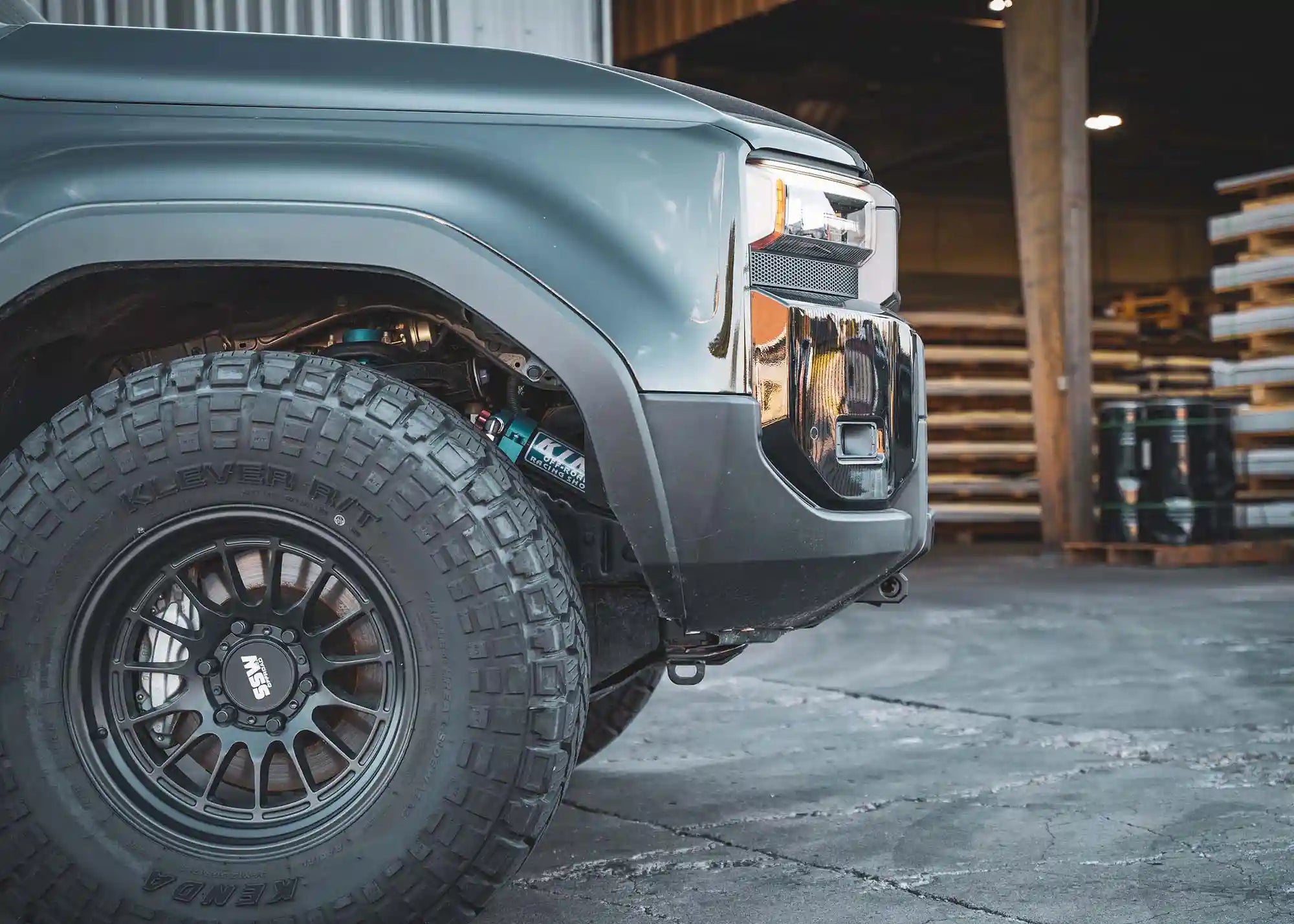 Toyota Land Cruiser 250 Hidden Winch Front Bumper (2024-2026) - Spirit of 1876 - Backwoods Adventure Mods