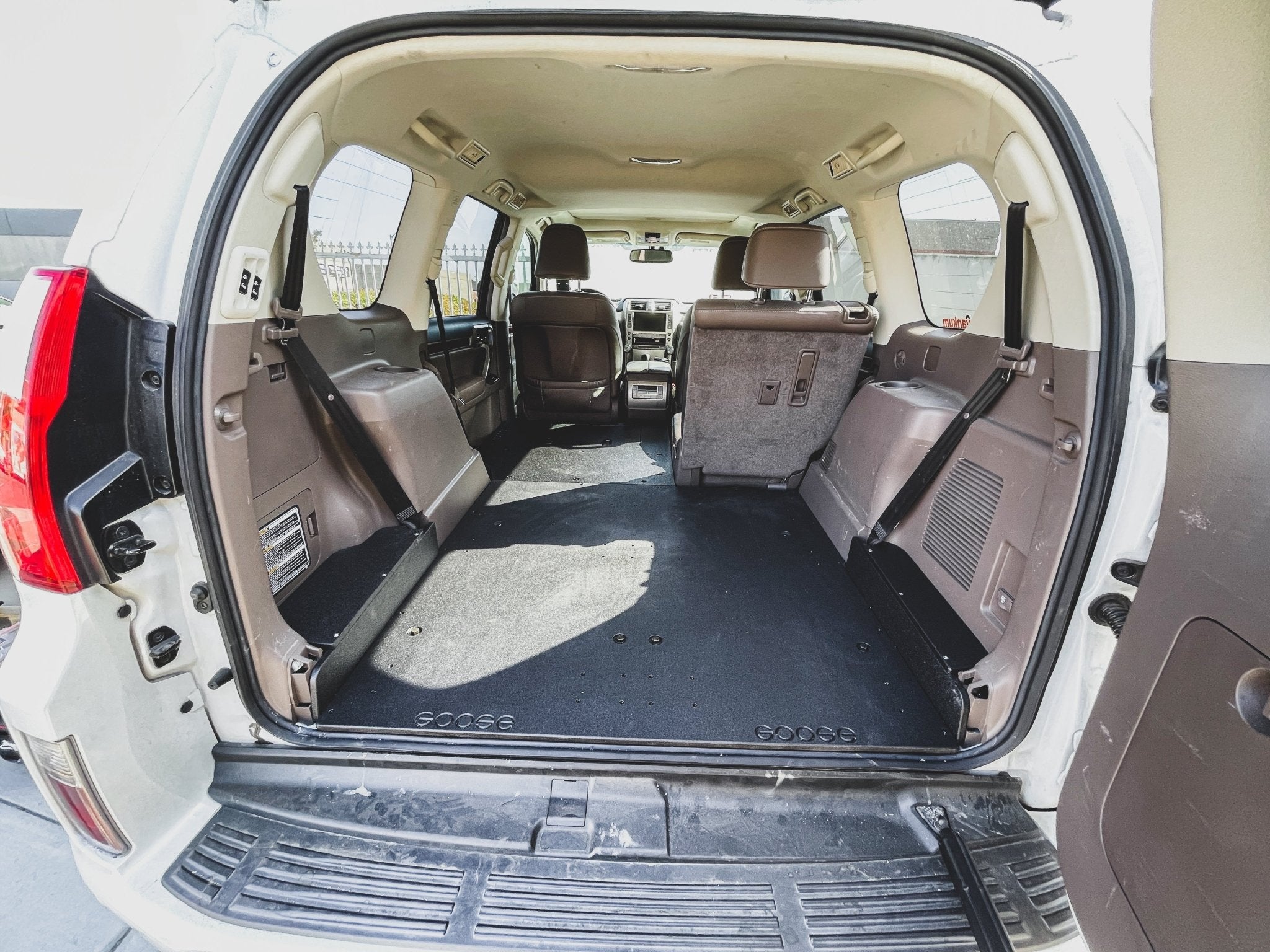 Lexus GX460 2010 - 2023 - Second Row Seat Delete Plate System - Spirit of 1876 - Goose Gear