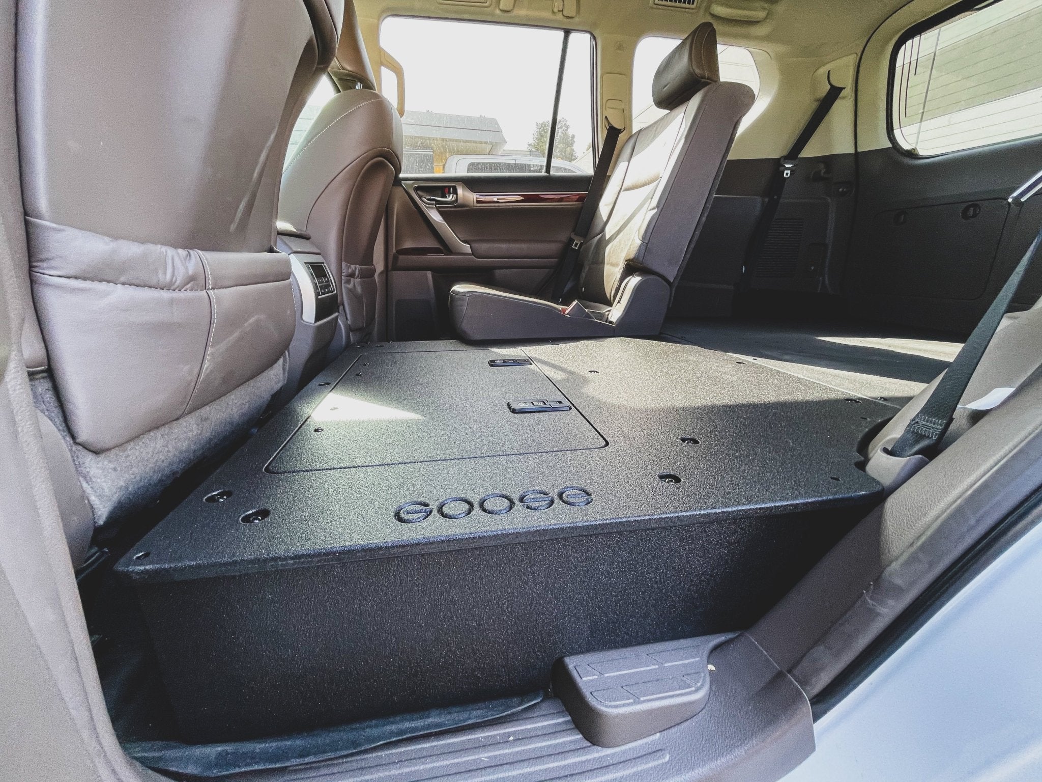 Lexus GX460 2010 - 2023 - Second Row Seat Delete Plate System - Spirit of 1876 - Goose Gear