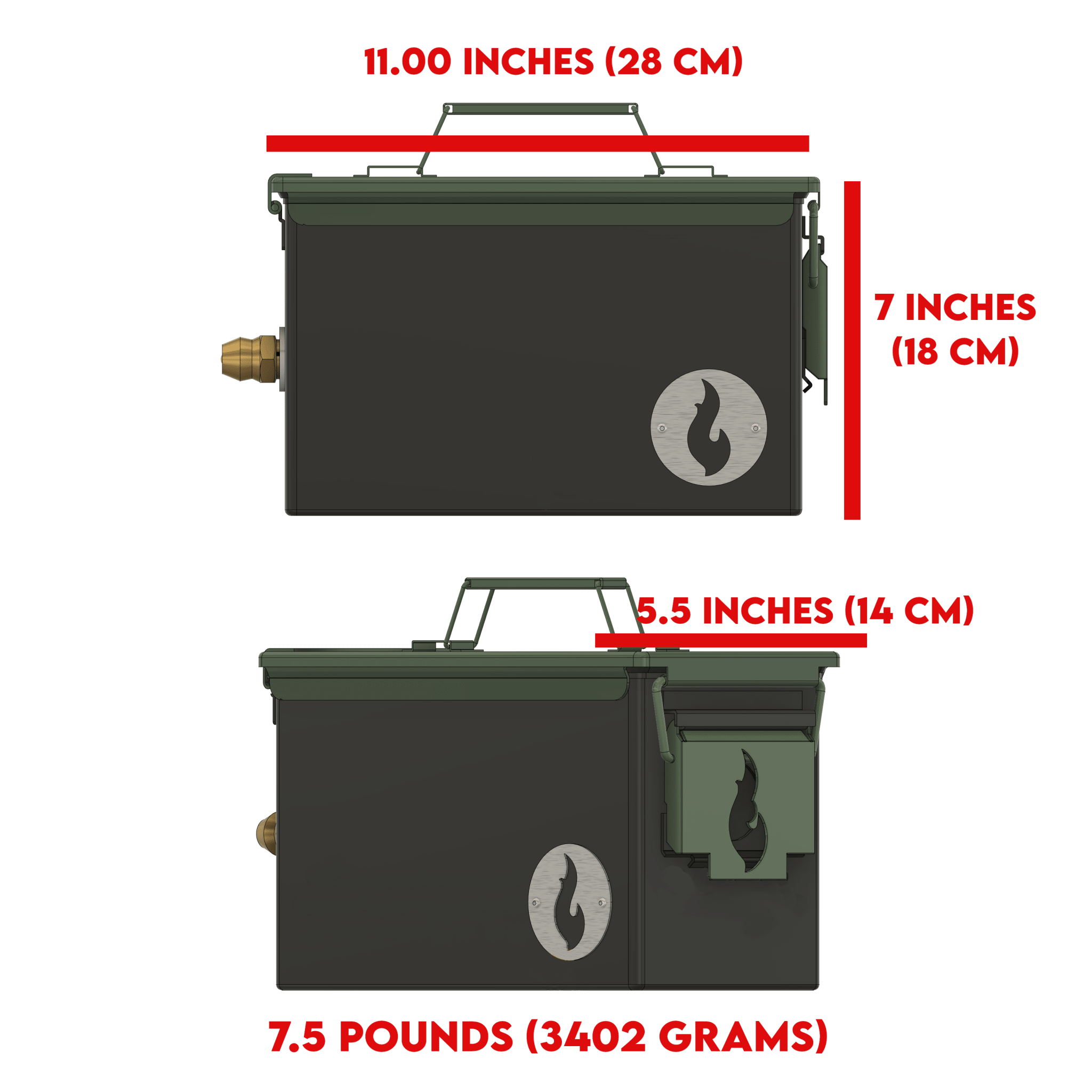 Aso Super Pack: All of our best stuff in one collection - Spirit of 1876 - LavaBox Portable Campfire