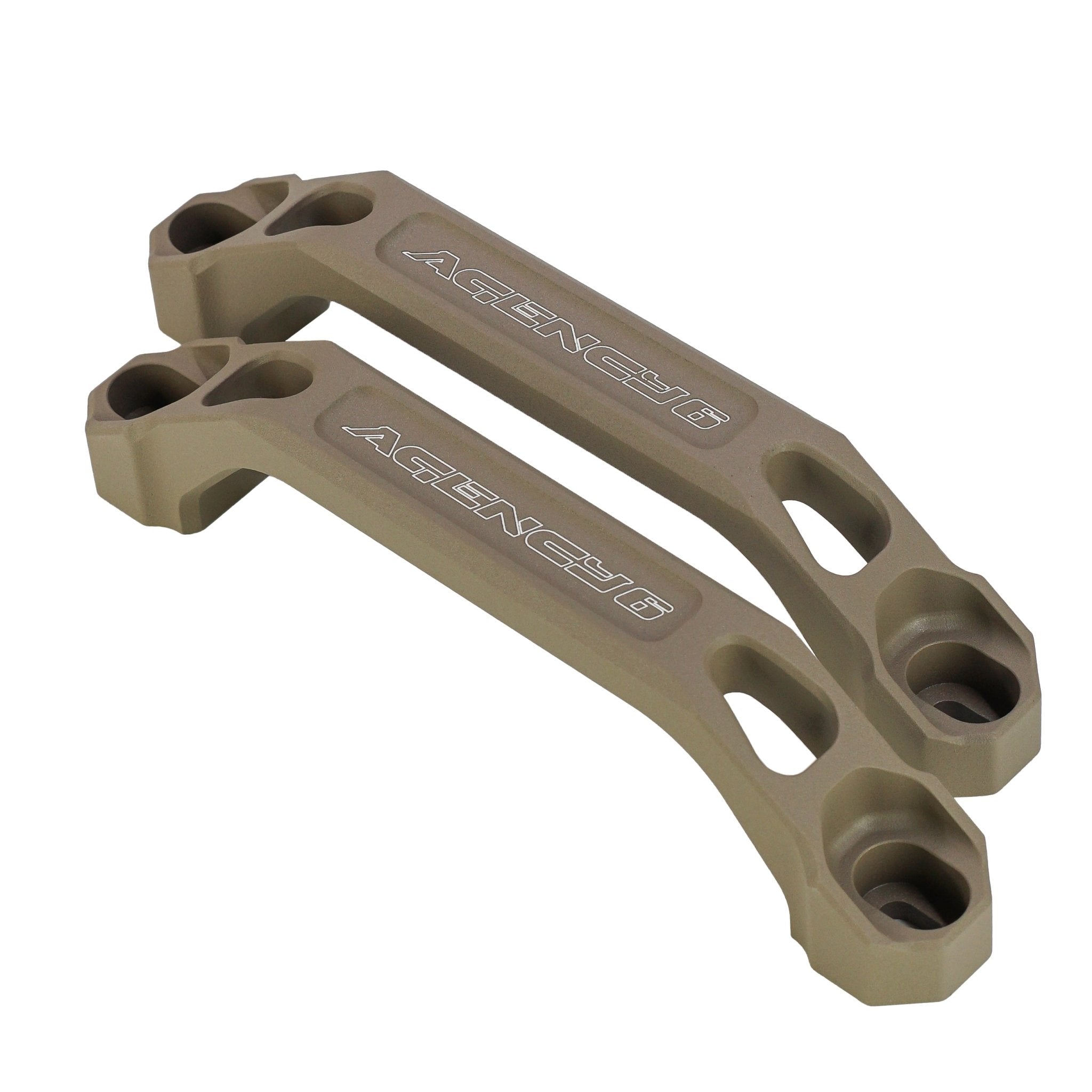 Agency 6 Billet Grab Handles - Pair - Spirit of 1876 - Agency6.com