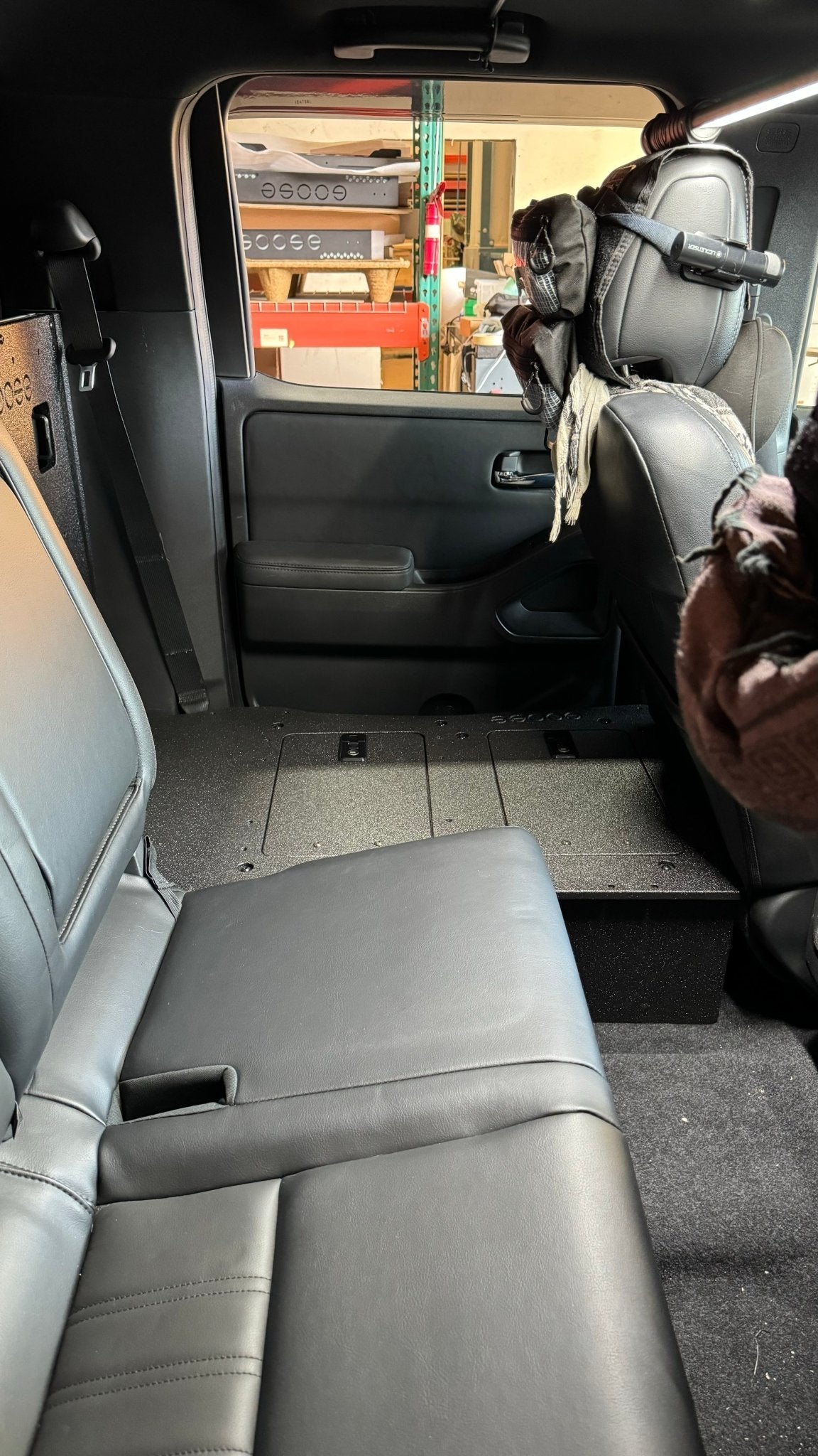 Nissan - Frontier - Crew Cab - 2021 - Present - 3rd Gen - Explore Series - Second Row Seat Delete Plate System - Spirit of 1876 - Goose Gear
