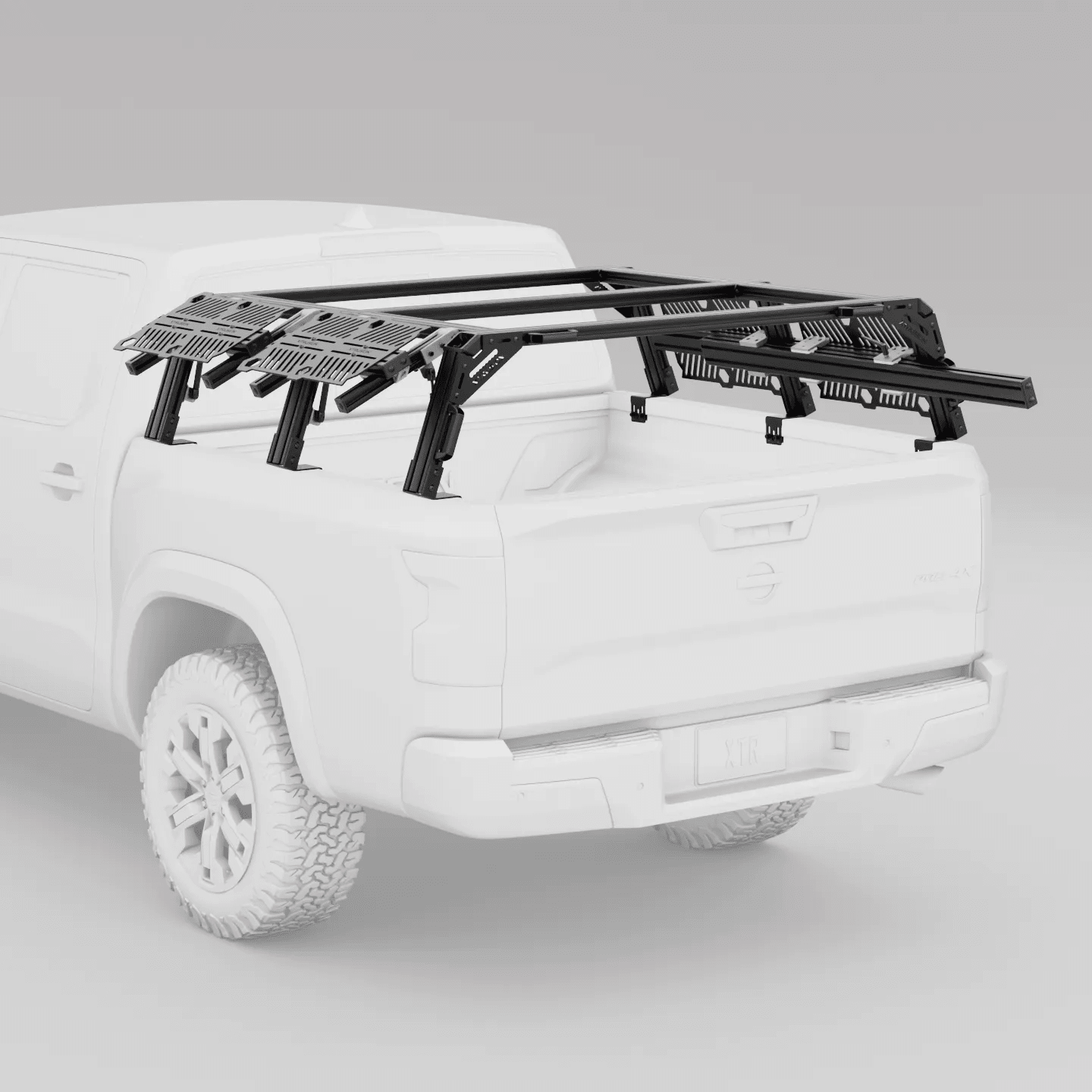 Nissan Frontier Pre-configured XTR3 Bed Rack + Popular Builds & MOLLE Packages - Spirit of 1876 - Xtrusion Overland