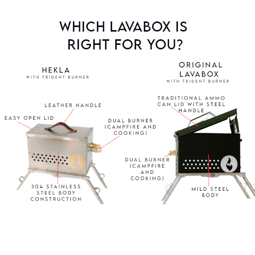 Reserve yours now! The Original LavaBox Fire Pit