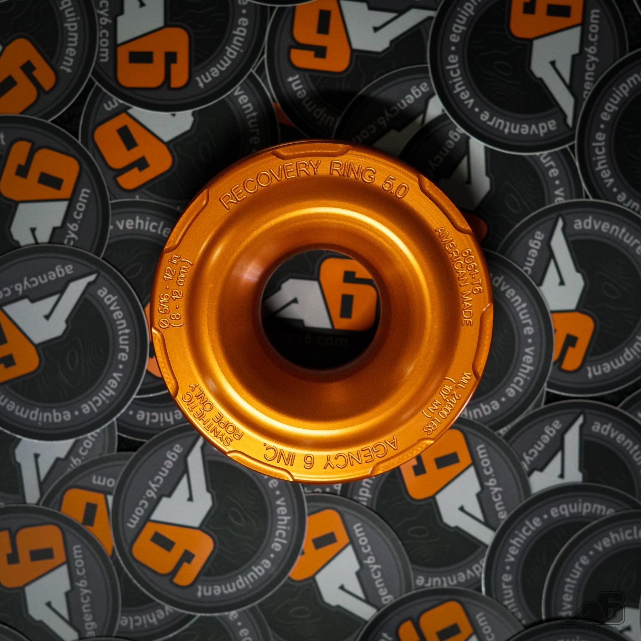 Recovery Ring 5.0" - Spirit of 1876 - Agency6.com
