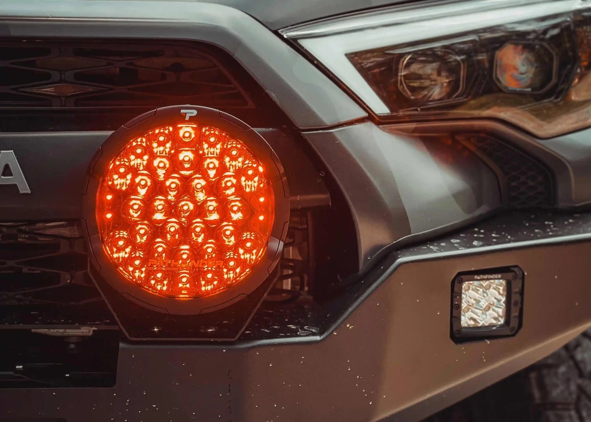 PROWLR 9" LED Driving Light [TRUE AMBER] - Spirit of 1876 - Backwoods Adventure Mods