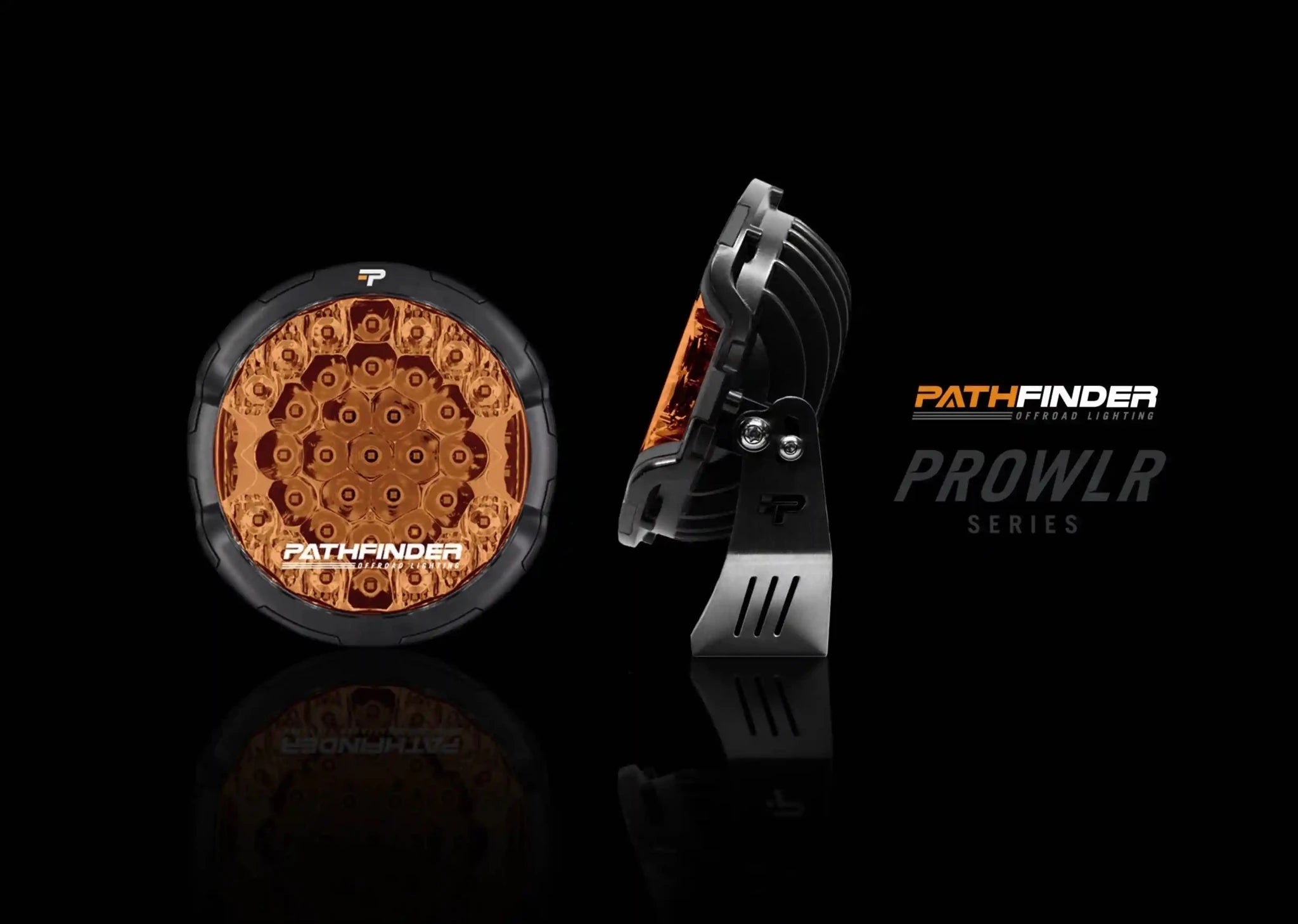 PROWLR 9" LED Driving Light [TRUE AMBER] - Spirit of 1876 - Backwoods Adventure Mods