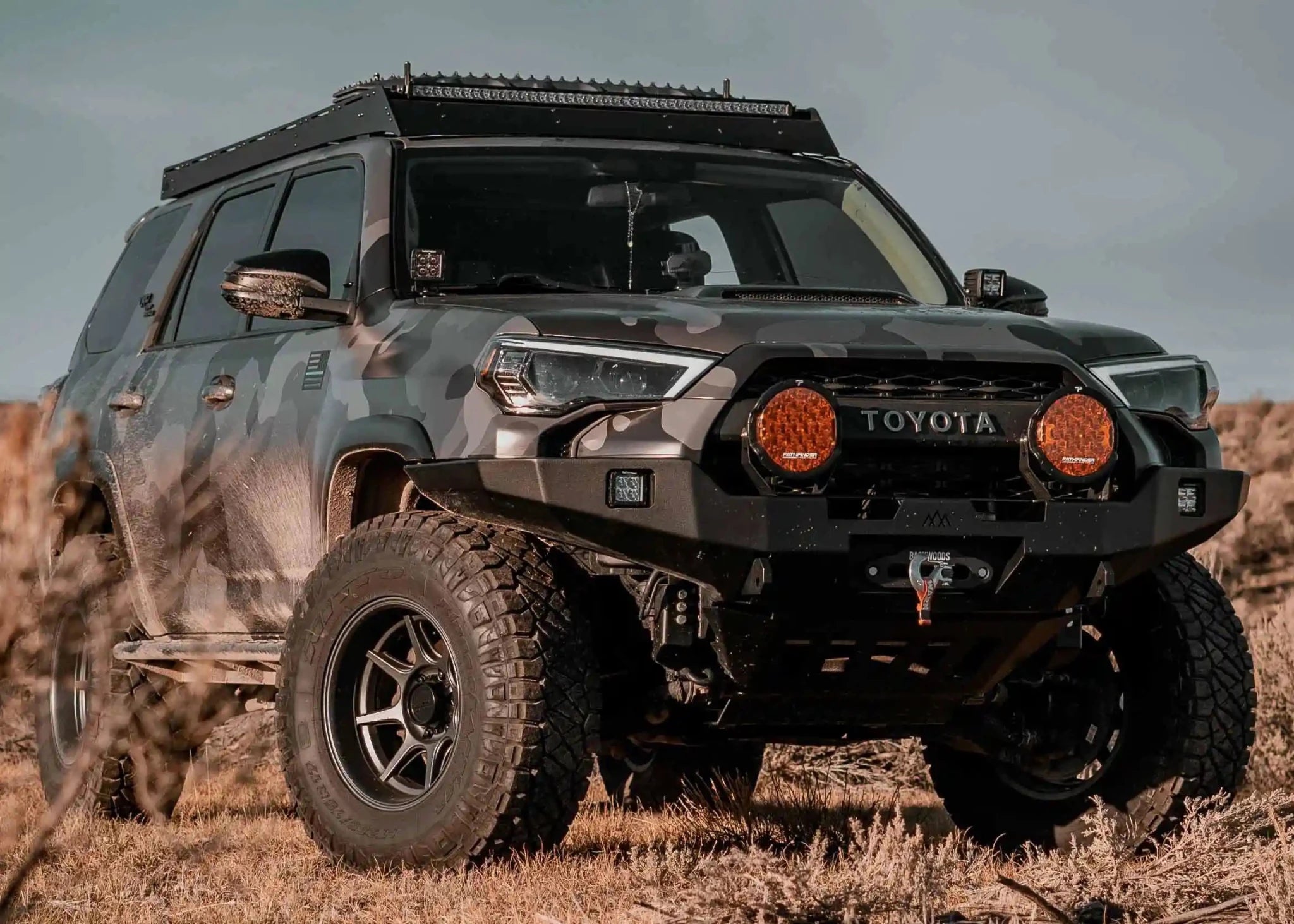 PROWLR 9" LED Driving Light [TRUE AMBER] - Spirit of 1876 - Backwoods Adventure Mods