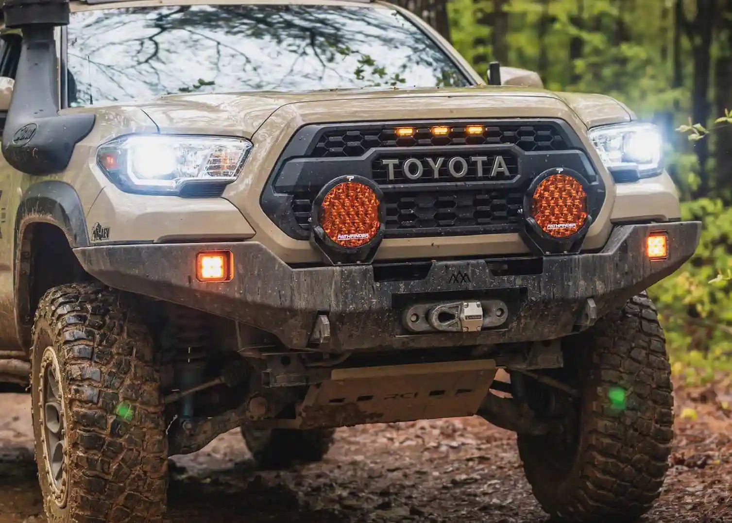 PROWLR 9" LED Driving Light [TRUE AMBER] - Spirit of 1876 - Backwoods Adventure Mods