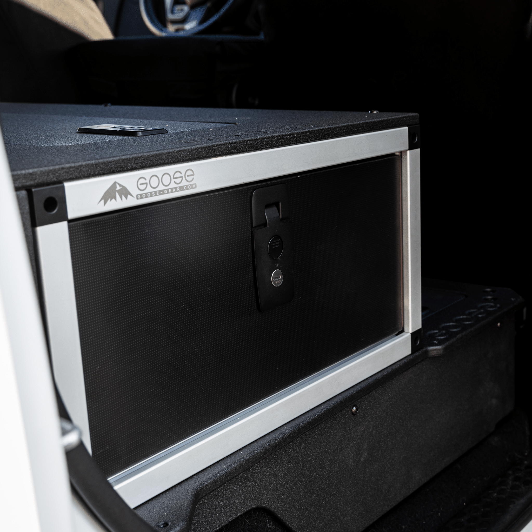 Ram 2500/3500 2009 - Present 4th and 5th Gen. Crew Cab - Second Row Single Drawer Module - Spirit of 1876 - Goose Gear