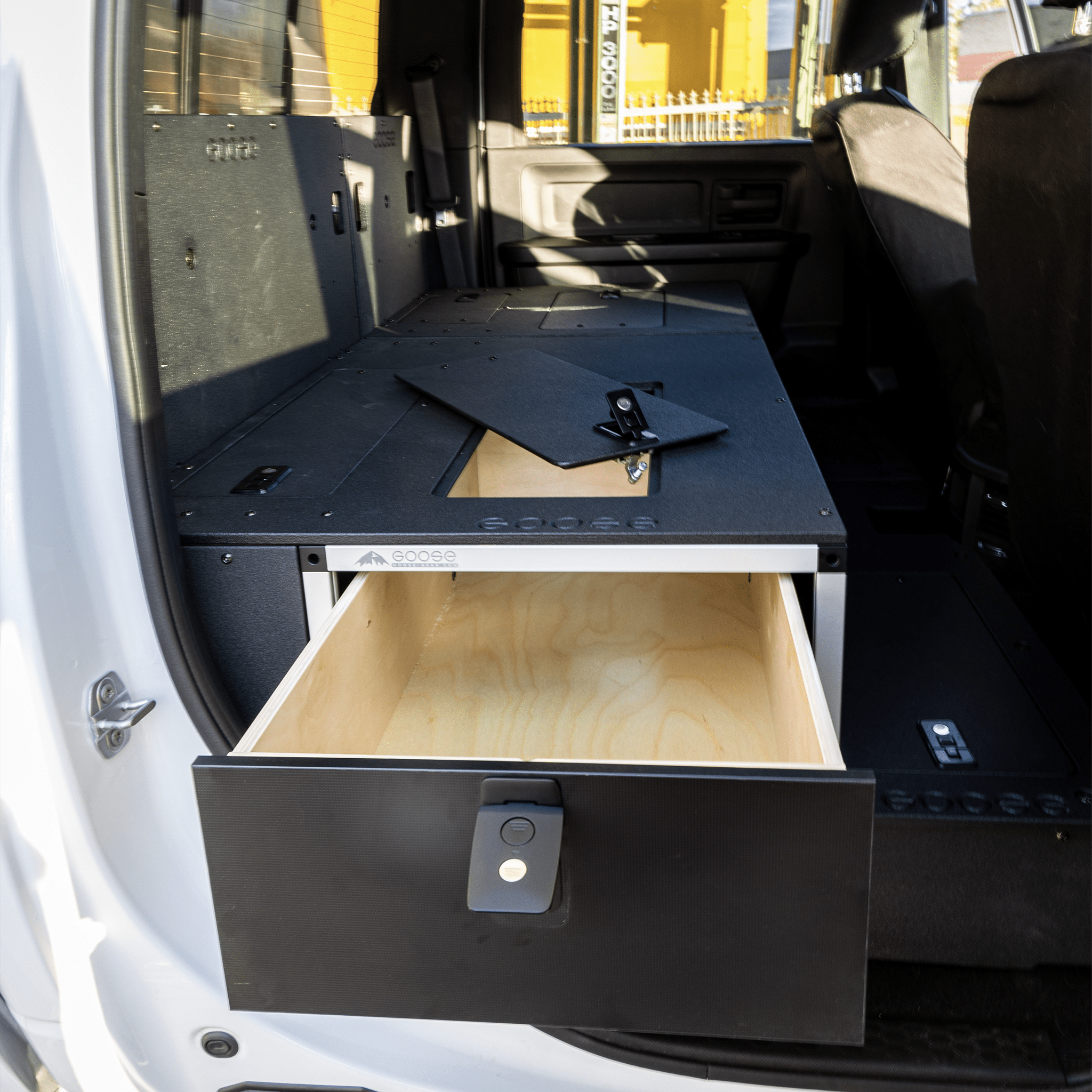 Ram 2500/3500 2009 - Present 4th and 5th Gen. Crew Cab - Second Row Single Drawer Module - Spirit of 1876 - Goose Gear