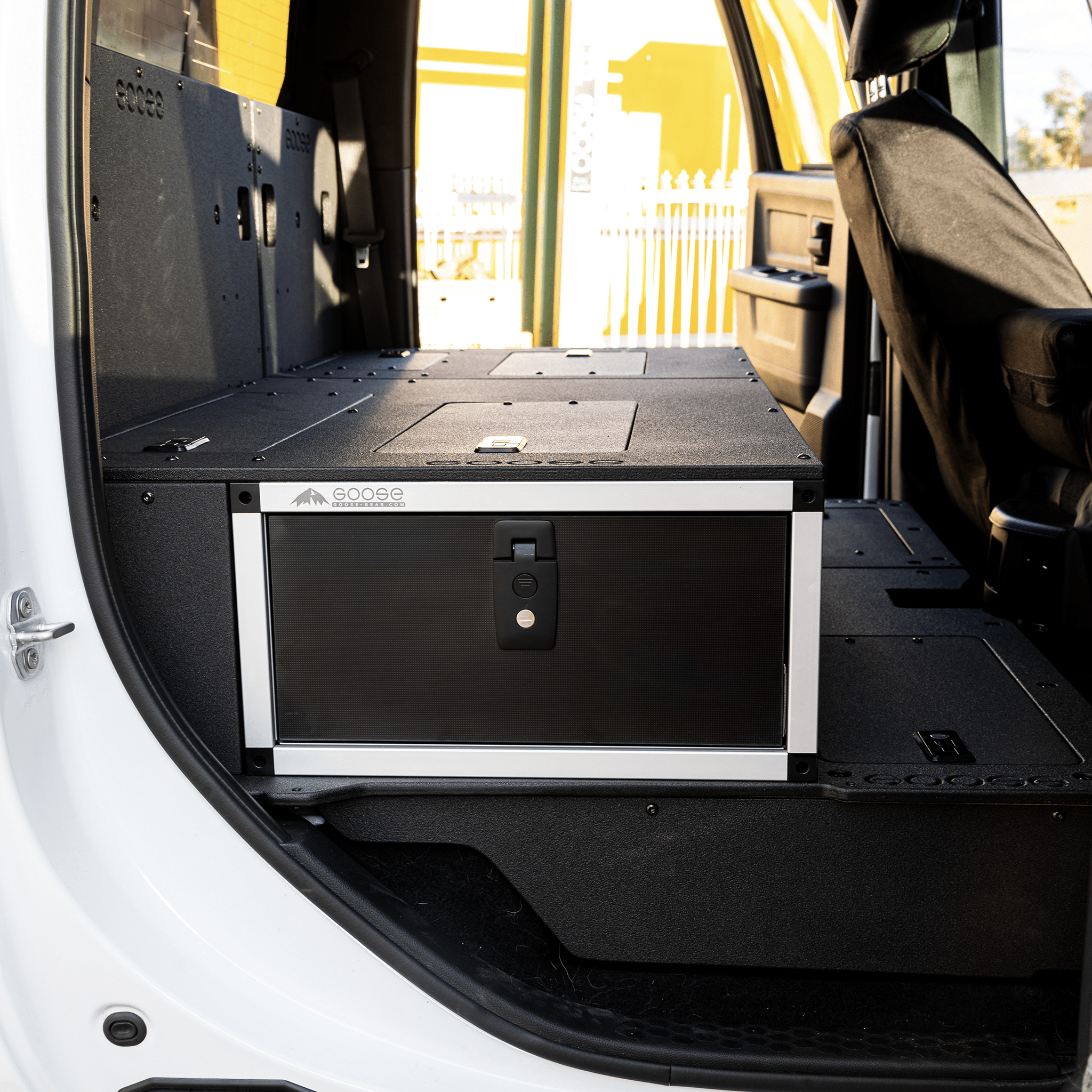 Ram 2500/3500 2009 - Present 4th and 5th Gen. Crew Cab - Second Row Single Drawer Module - Spirit of 1876 - Goose Gear