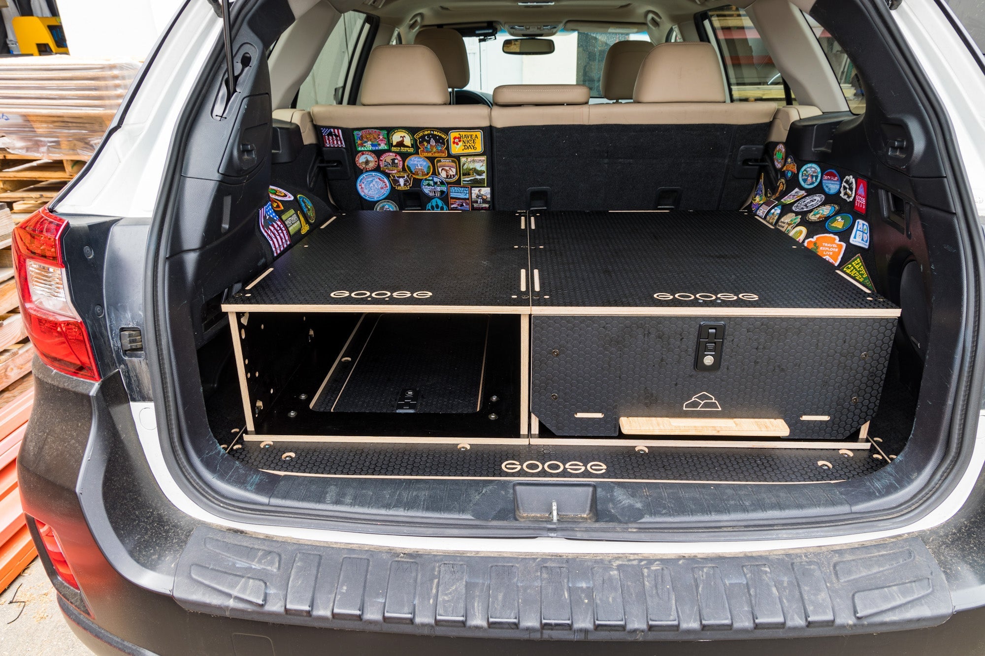 Rear Storage Package - Subaru Outback 2015 - 2019 5th Gen. - Spirit of 1876 - Goose Gear