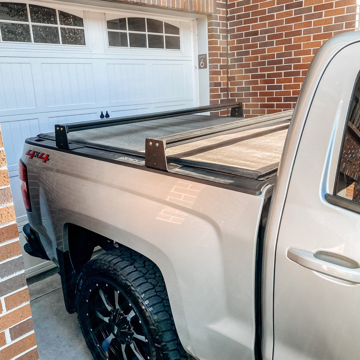 Silverado & Sierra 1500/2500/3500 (2007 - Present), Low Profile Bed Rack