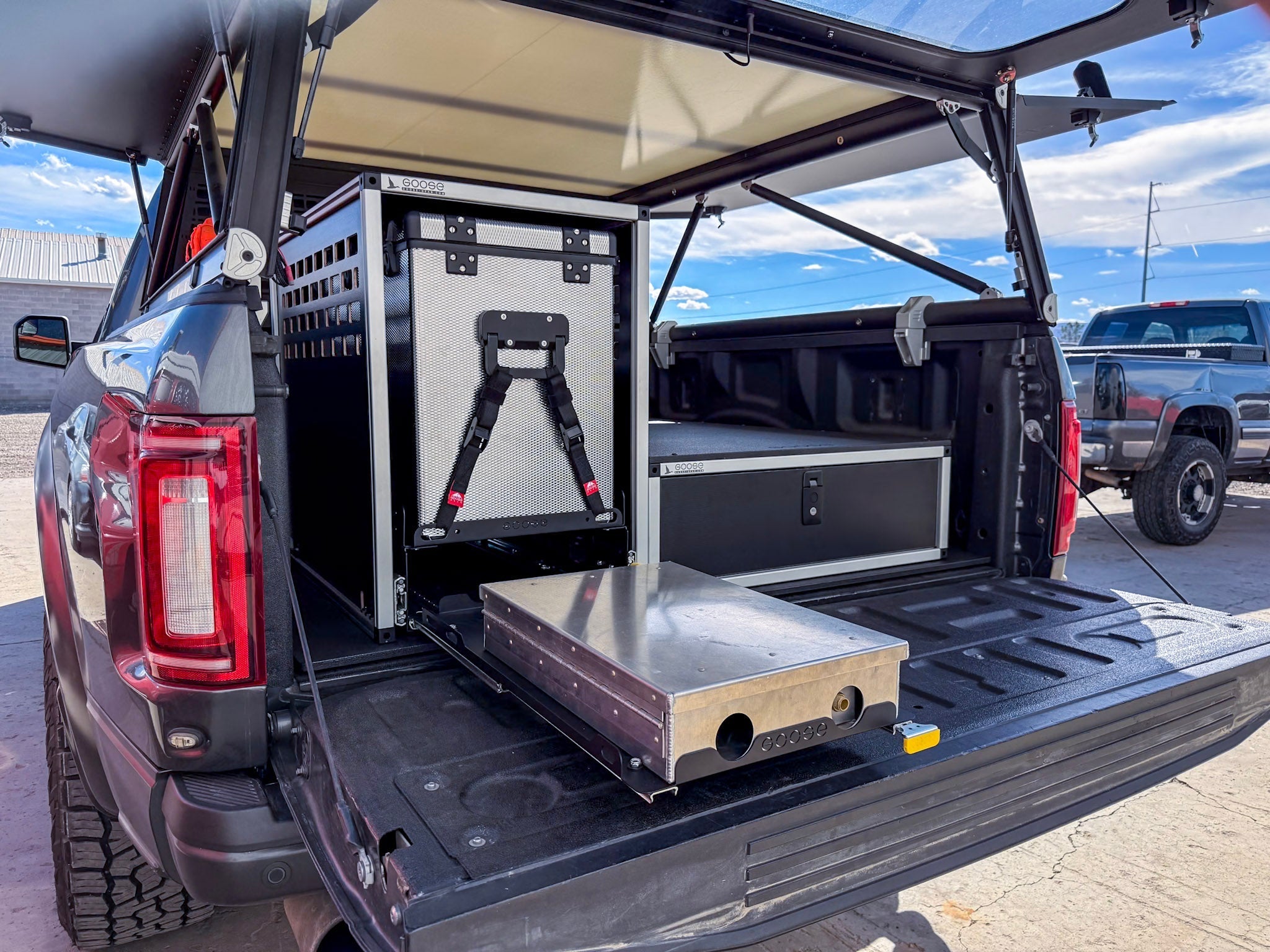 SoCal Ultimate Chef and Storage Package for Ford F150 Raptor 2015 - 2020 2nd Gen. SuperCrew - Spirit of 1876Goose Gear