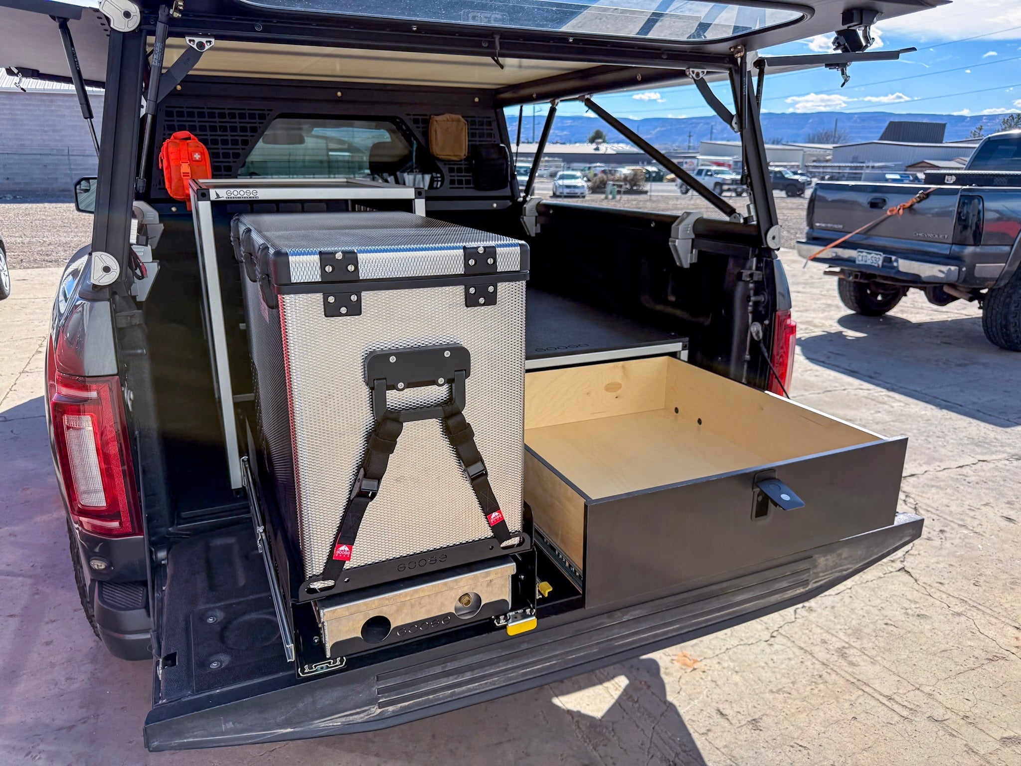 SoCal Ultimate Chef and Storage Package for Ford F150 Raptor 2015 - 2020 2nd Gen. SuperCrew - Spirit of 1876Goose Gear