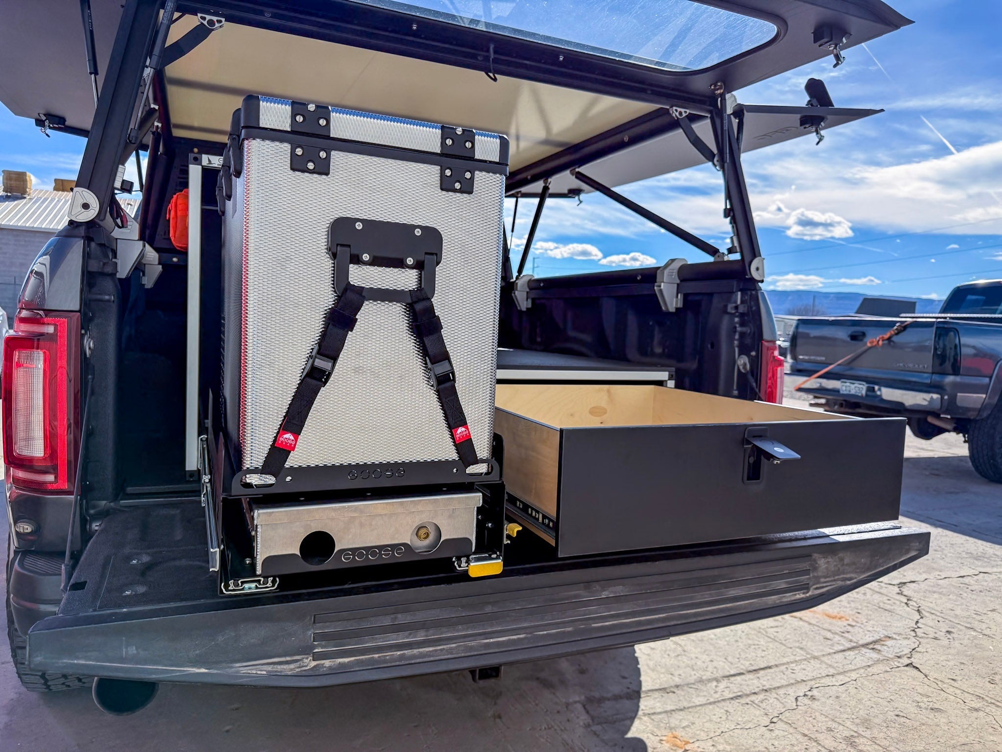 SoCal Ultimate Chef and Storage Package for Ford F150 Raptor 2015 - 2020 2nd Gen. SuperCrew - Spirit of 1876Goose Gear