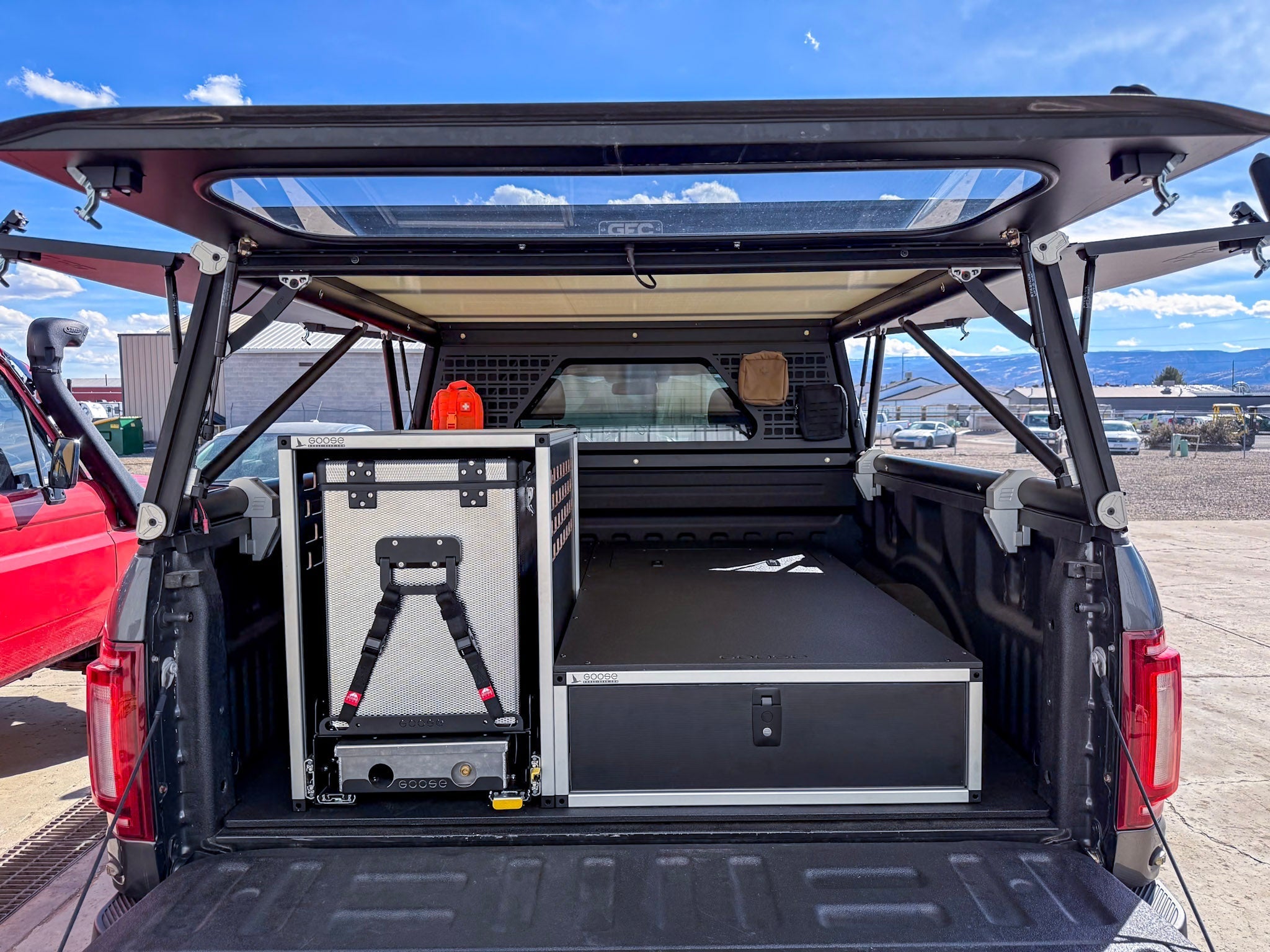 SoCal Ultimate Chef and Storage Package for Ford F150 Raptor 2015 - 2020 2nd Gen. SuperCrew - Spirit of 1876Goose Gear