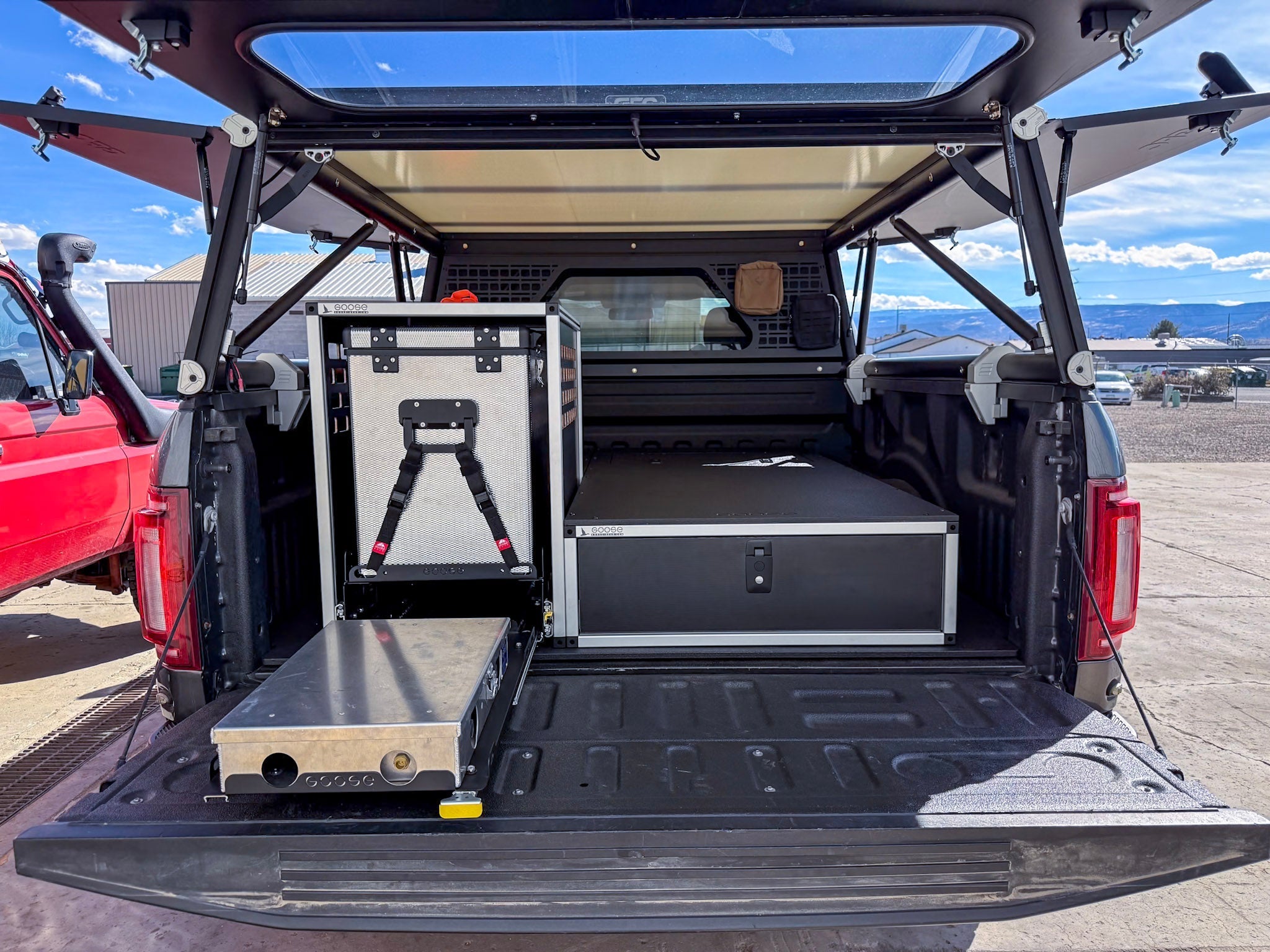 SoCal Ultimate Chef and Storage Package for Ford F150 Raptor 2015 - 2020 2nd Gen. SuperCrew - Spirit of 1876Goose Gear