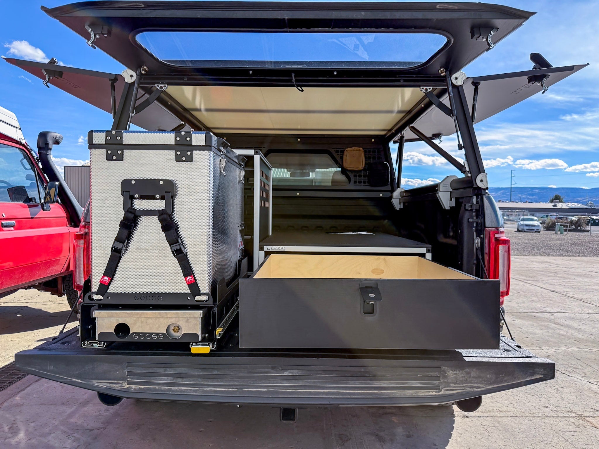 SoCal Ultimate Chef and Storage Package for Ford F150 Raptor 2015 - 2020 2nd Gen. SuperCrew - Spirit of 1876Goose Gear