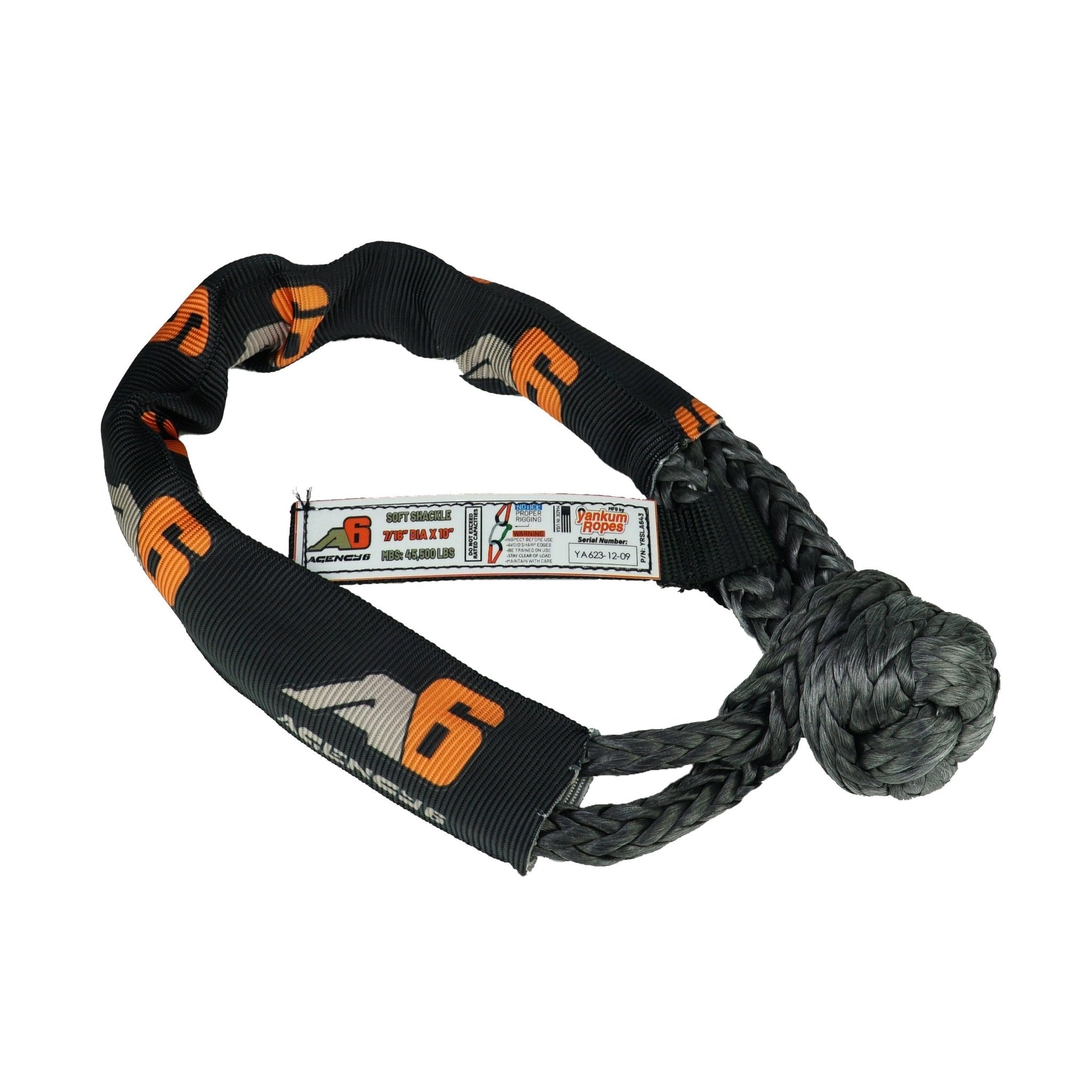 Soft Shackle - 7/16" 45,500 Min Break Strength - Spirit of 1876Agency6.com