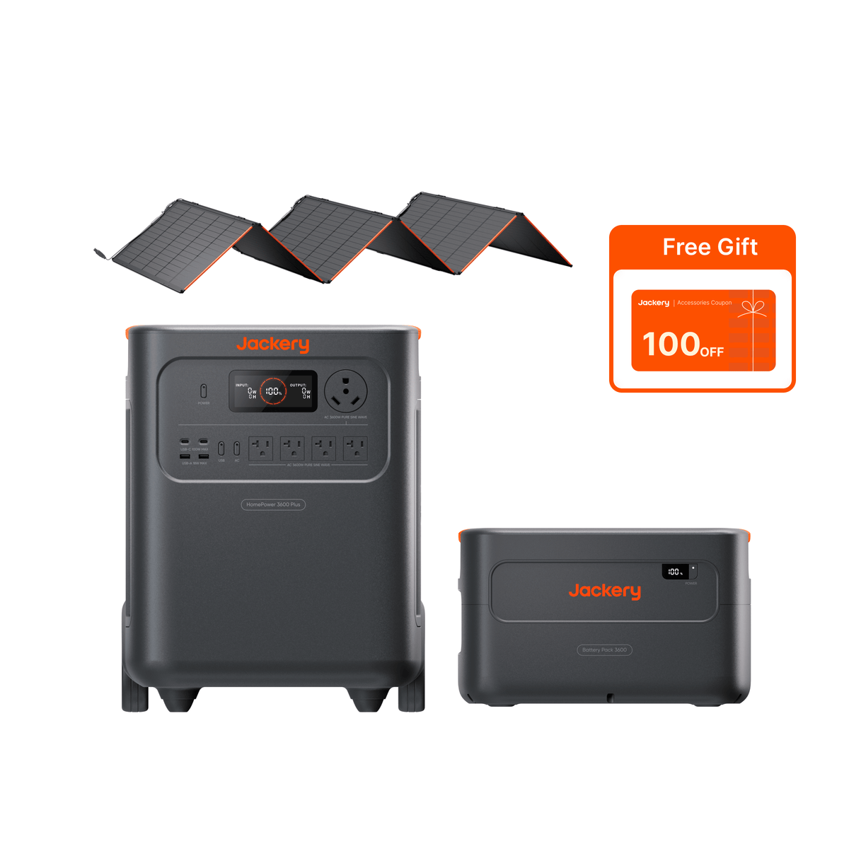 Solar Generator HomePower 3600 Plus