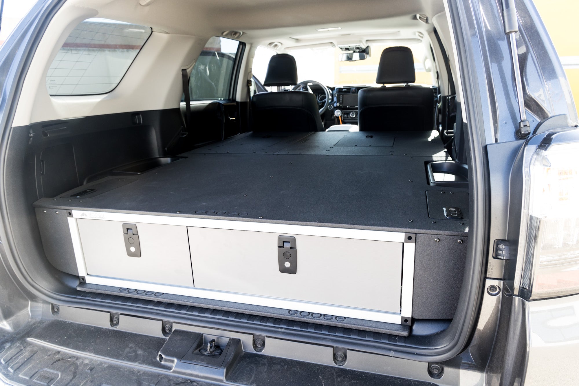 Stealth Sleep and Storage Package with Fitted Top Plate for Toyota 4Runner 2010 - 2024 5th Gen. - Spirit of 1876 - Goose Gear