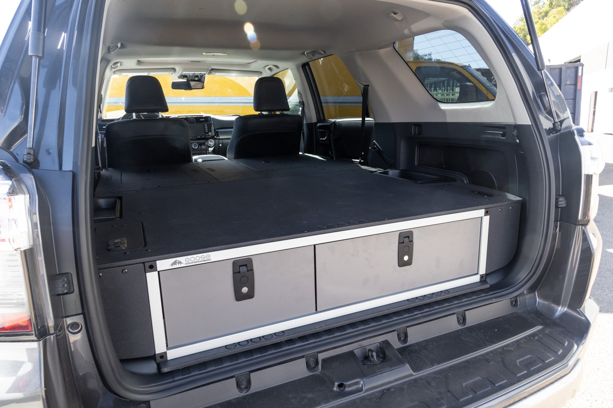 Stealth Sleep and Storage Package with Fitted Top Plate for Toyota 4Runner 2010 - 2024 5th Gen. - Spirit of 1876 - Goose Gear