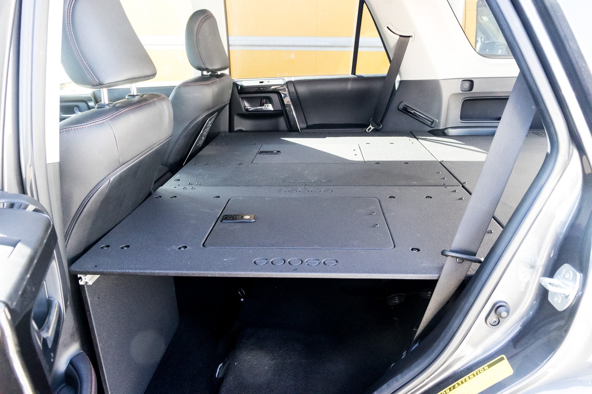Stealth Sleep and Storage Package with Fitted Top Plate for Toyota 4Runner 2010 - 2024 5th Gen. - Spirit of 1876 - Goose Gear