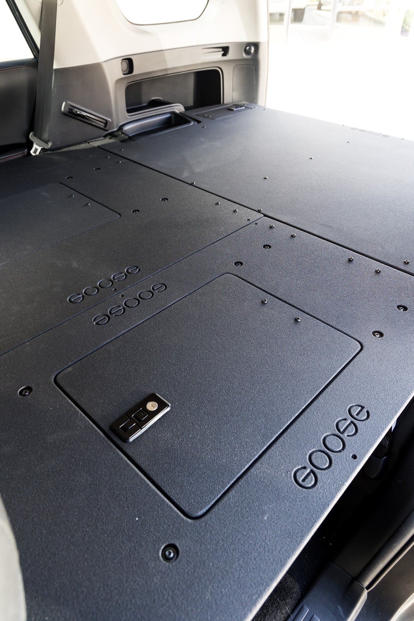 Stealth Sleep and Storage Package with Fitted Top Plate for Toyota 4Runner 2010 - 2024 5th Gen. - Spirit of 1876 - Goose Gear