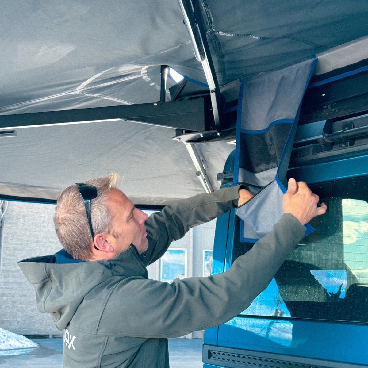 Freestanding 270 Degree Awning for Trucks & Overland Builds | DirtBox