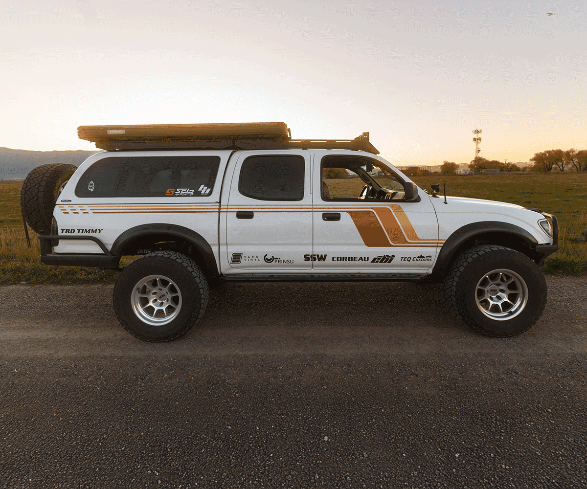Toyota Tacoma Prinsu Pro Double Cab Cab Rack | 1995-2004