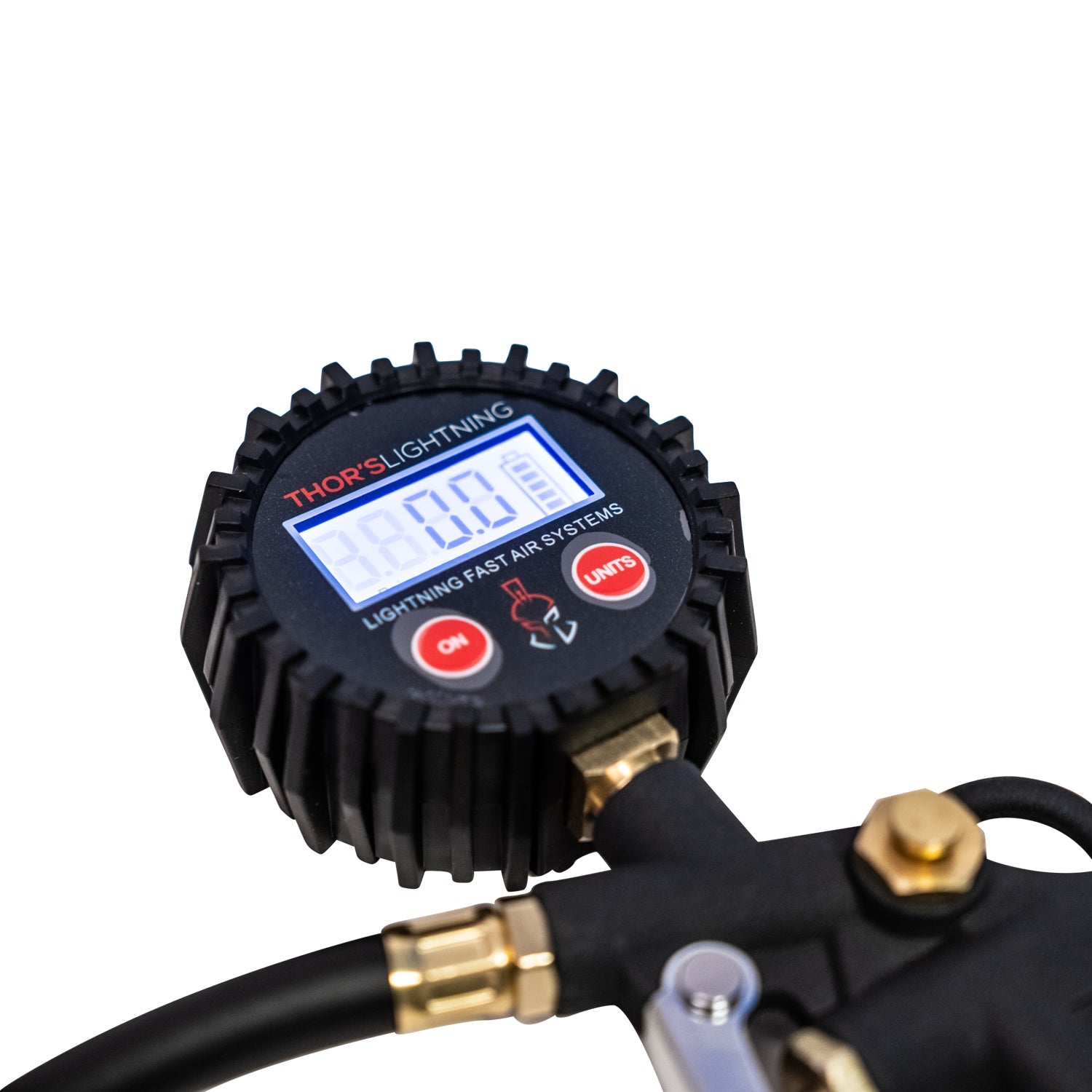 Thor's Lightning Portable Adventure Digital Tire Pressure Gauge Single Tire Deflator Hose Kit - Spirit of 1876Thor's Lightning Air Systems