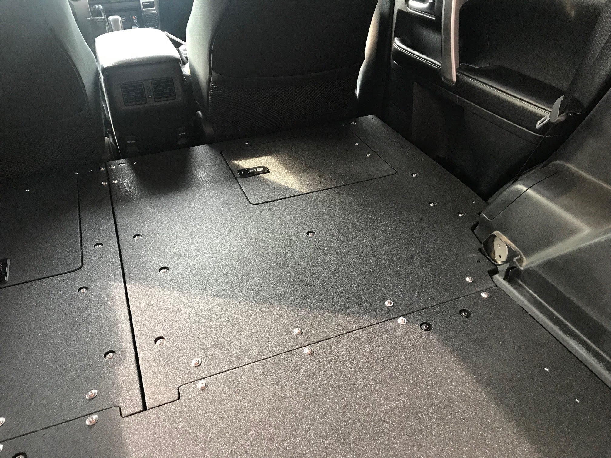 Toyota 4Runner 2010 - 2024 5th Gen. - Second Row Seat Delete Plate System - Spirit of 1876 - Goose Gear
