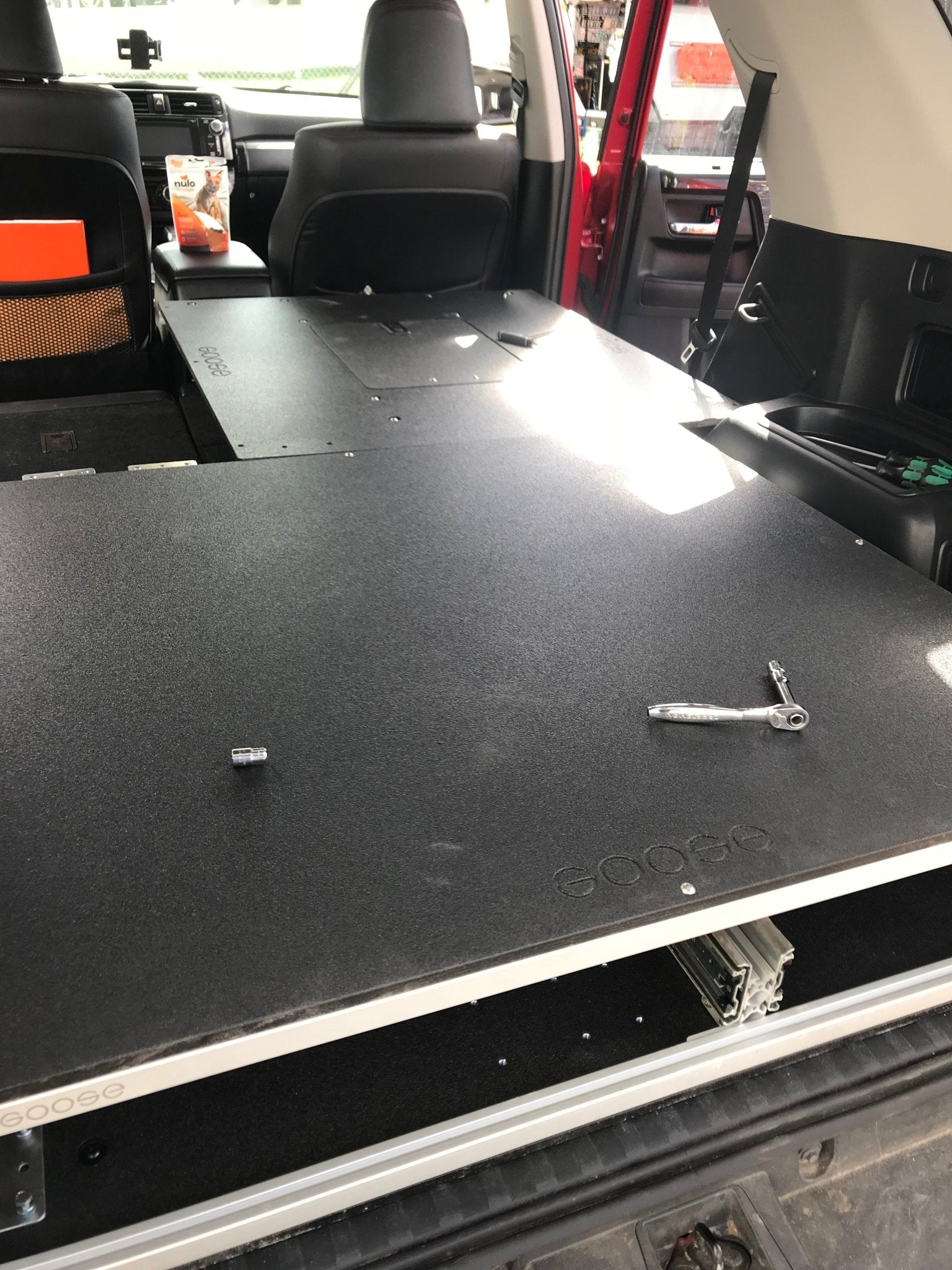 Toyota 4Runner 2010 - 2024 5th Gen. - Second Row Seat Delete Plate System - Module Height - Spirit of 1876 - Goose Gear