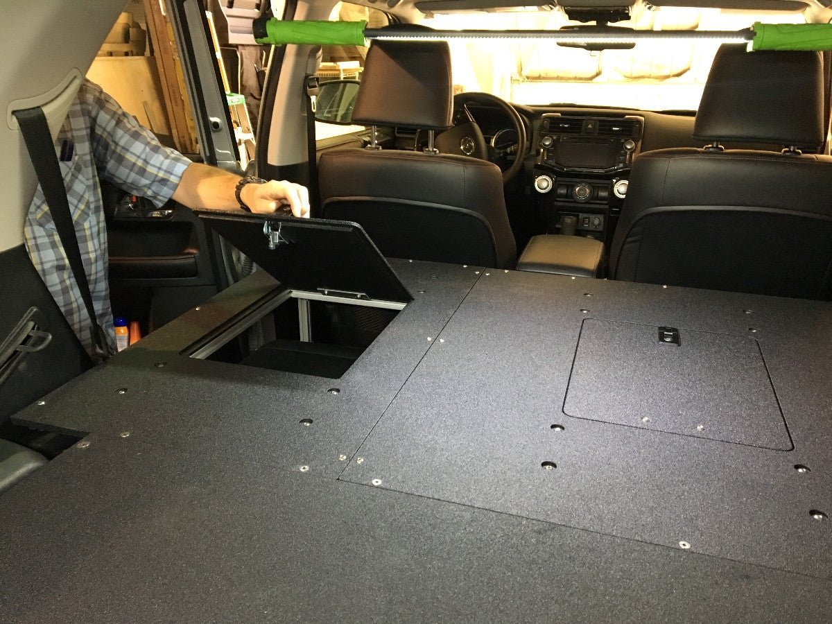 Toyota 4Runner 2010 - 2024 5th Gen. - Second Row Seat Delete Plate System - Module Height - Spirit of 1876 - Goose Gear