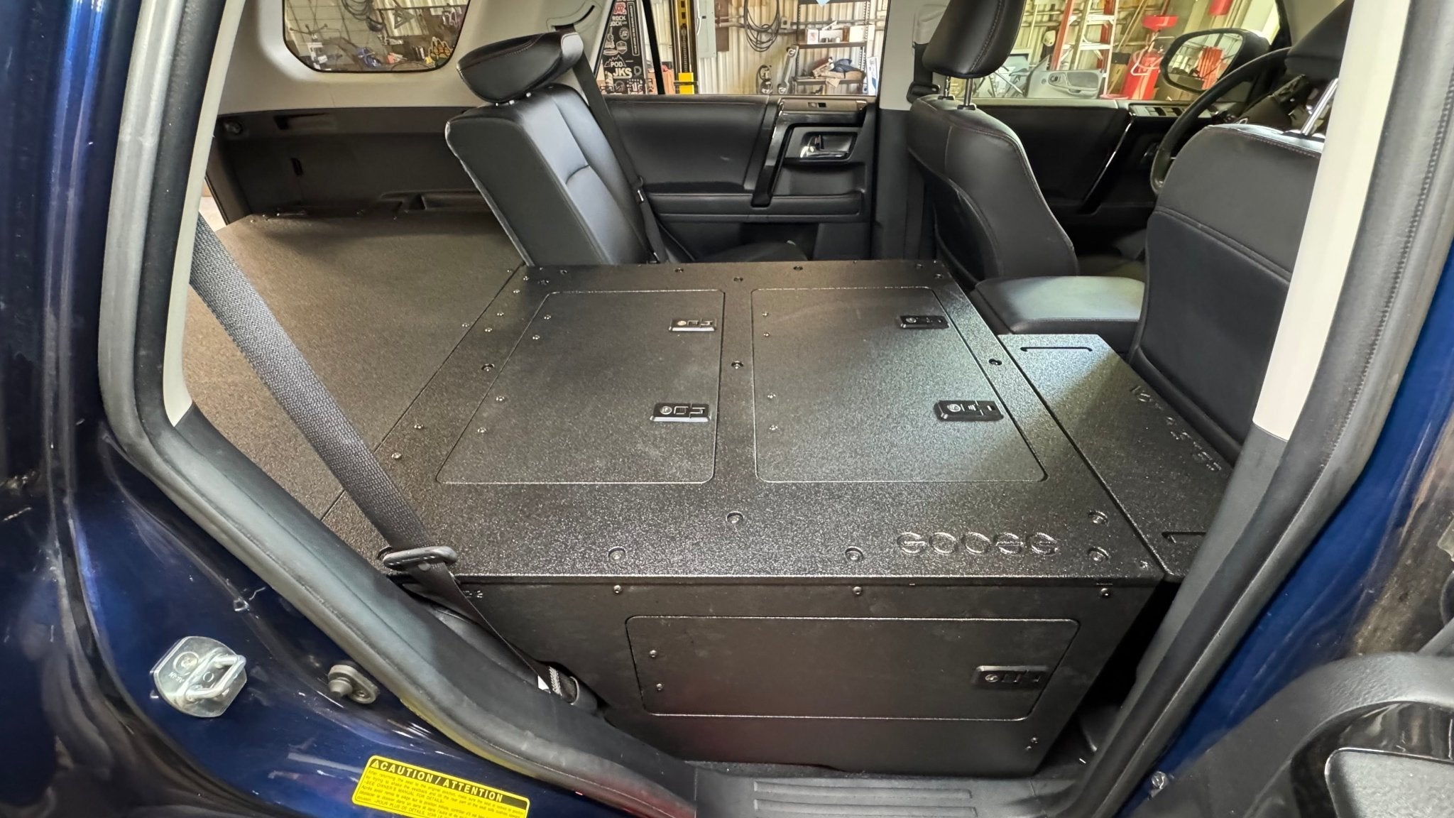 Toyota - 4Runner - 2010 - 2024 - 5th Gen - Standard - Explore Series - Seat Delete Plate System - Second Row - V2 - 10" Module Based - Spirit of 1876Goose Gear