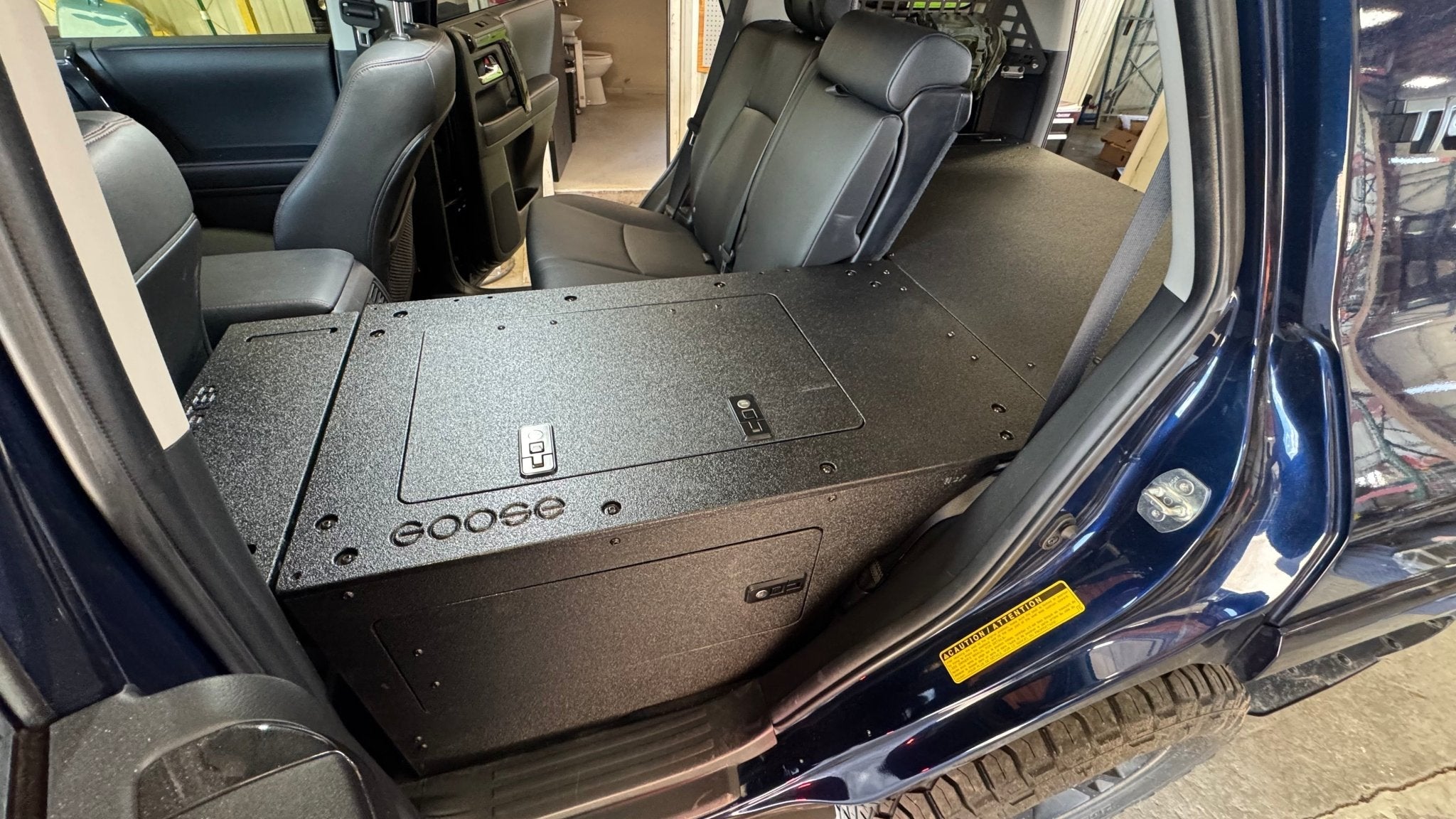 Toyota - 4Runner - 2010 - 2024 - 5th Gen - Standard - Explore Series - Seat Delete Plate System - Second Row - V2 - 10" Module Based - Spirit of 1876Goose Gear