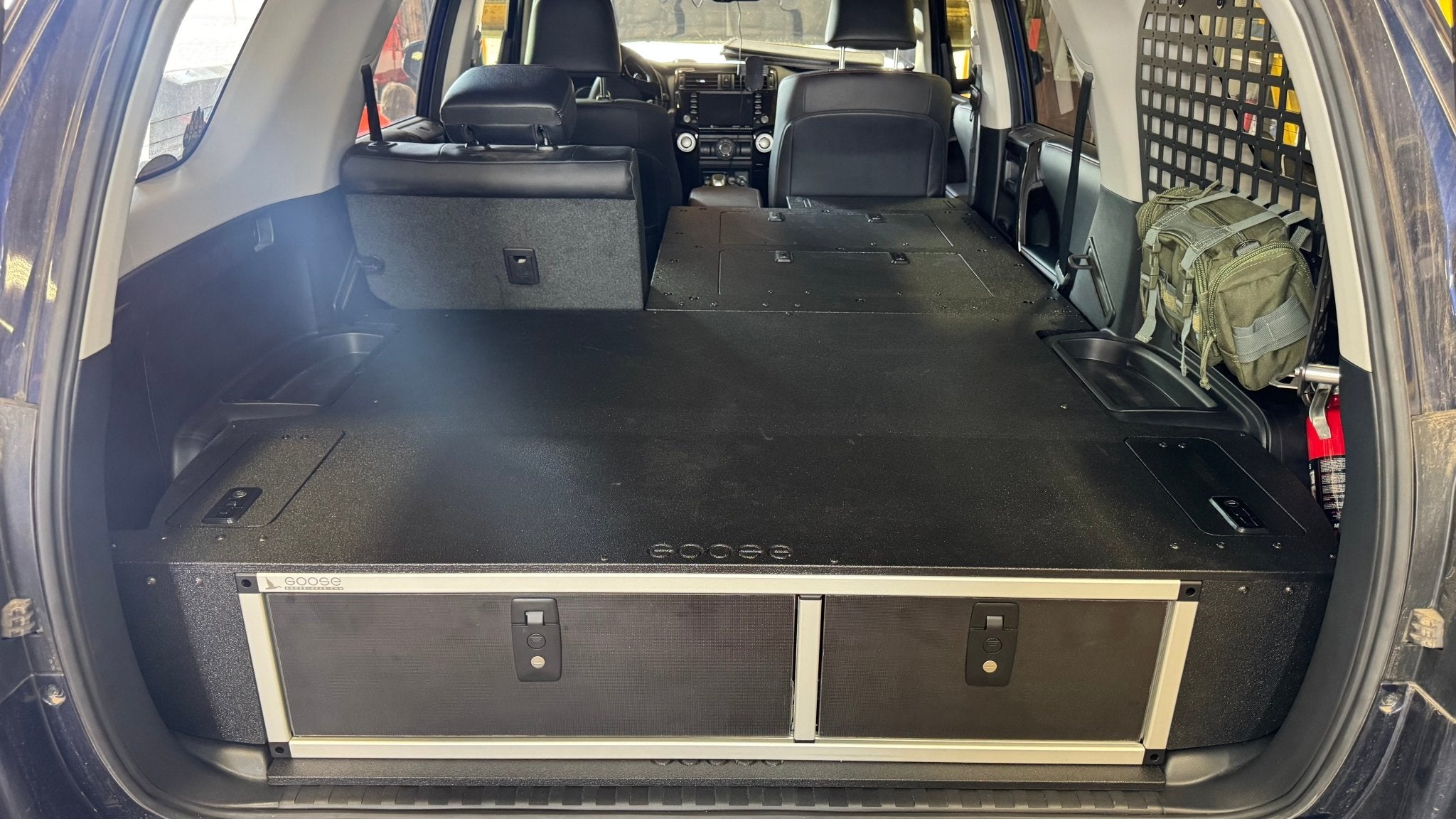 Toyota - 4Runner - 2010 - 2024 - 5th Gen - Standard - Explore Series - Seat Delete Plate System - Second Row - V2 - 10" Module Based - Spirit of 1876Goose Gear