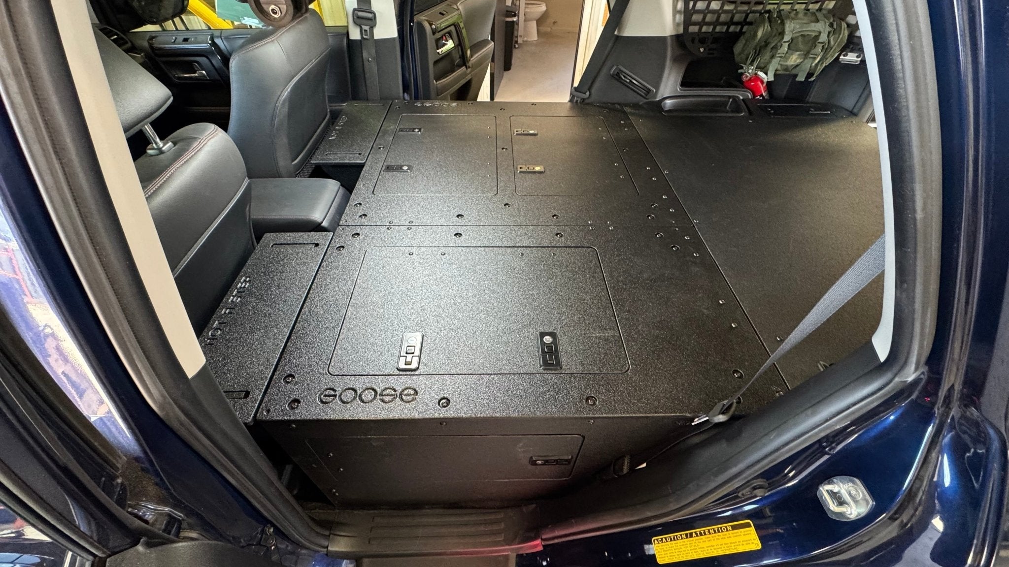 Toyota - 4Runner - 2010 - 2024 - 5th Gen - Standard - Explore Series - Seat Delete Plate System - Second Row - V2 - 10" Module Based - Spirit of 1876Goose Gear
